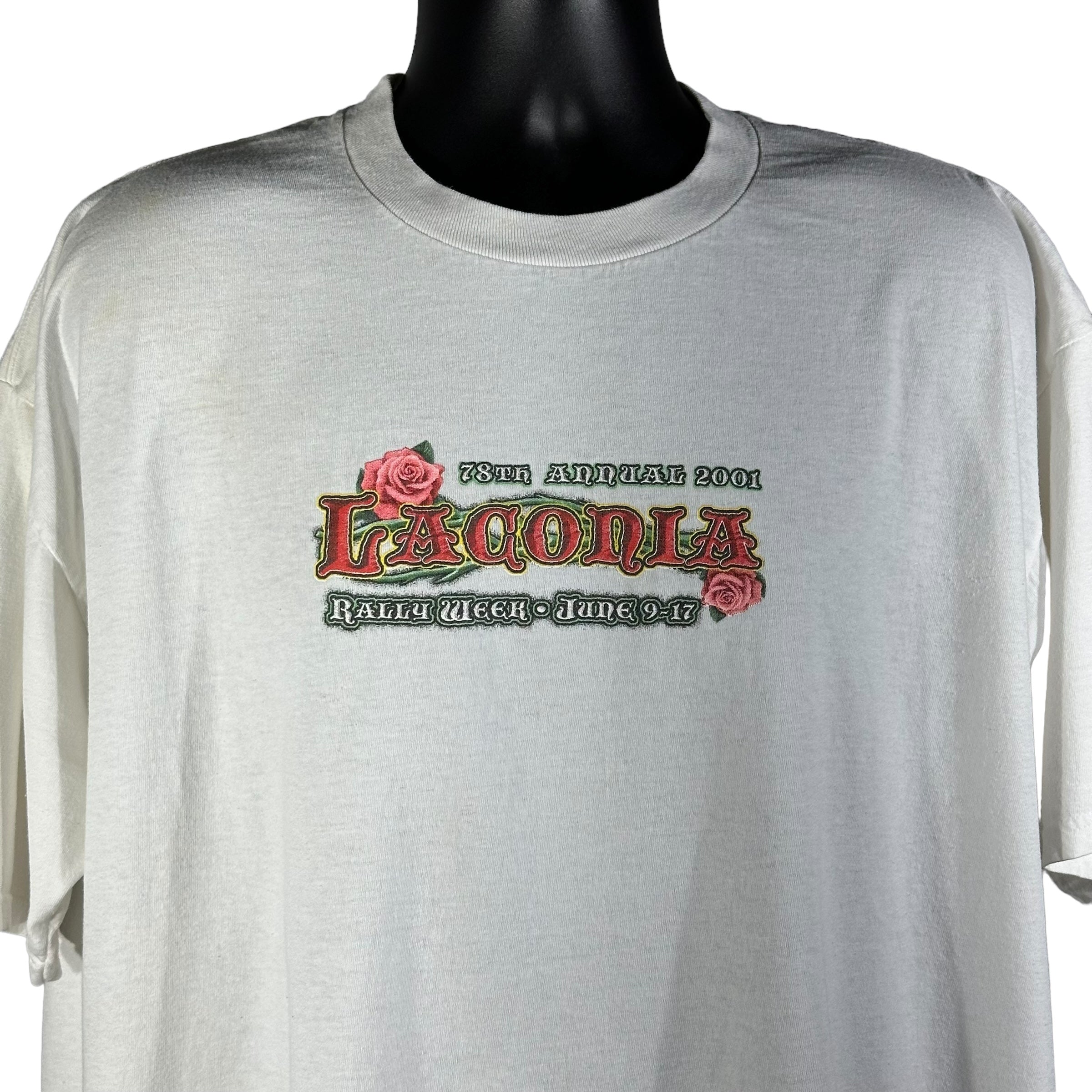 Vintage 78th Annual Laconia Rally Week Tee