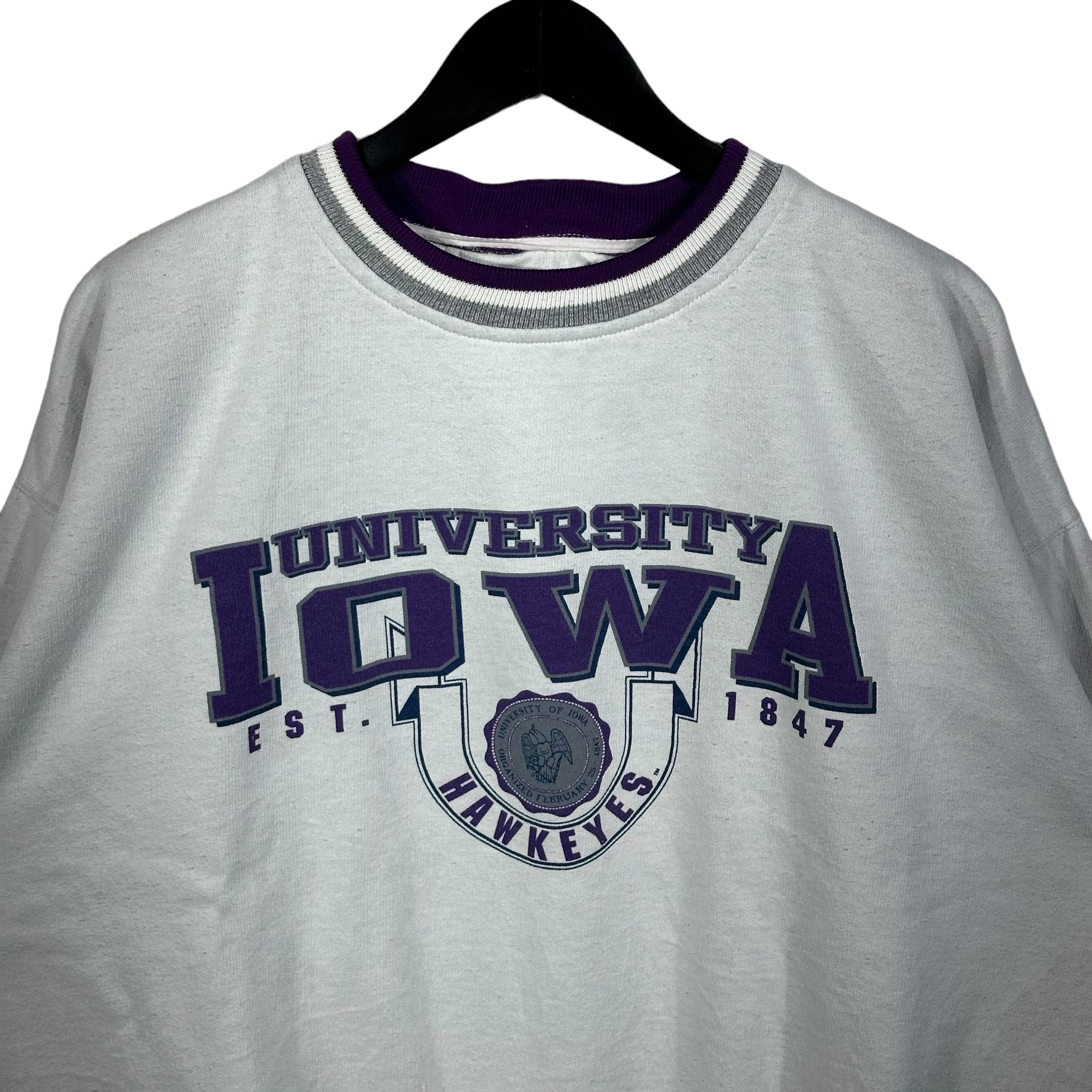 Vintage University Of Iowa Hawkeyes Crewneck