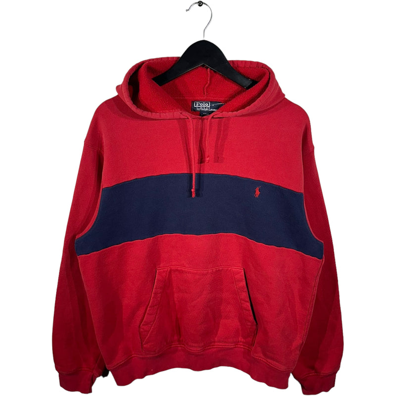 Vintage Polo Ralph Lauren Big Stripe Hoodie