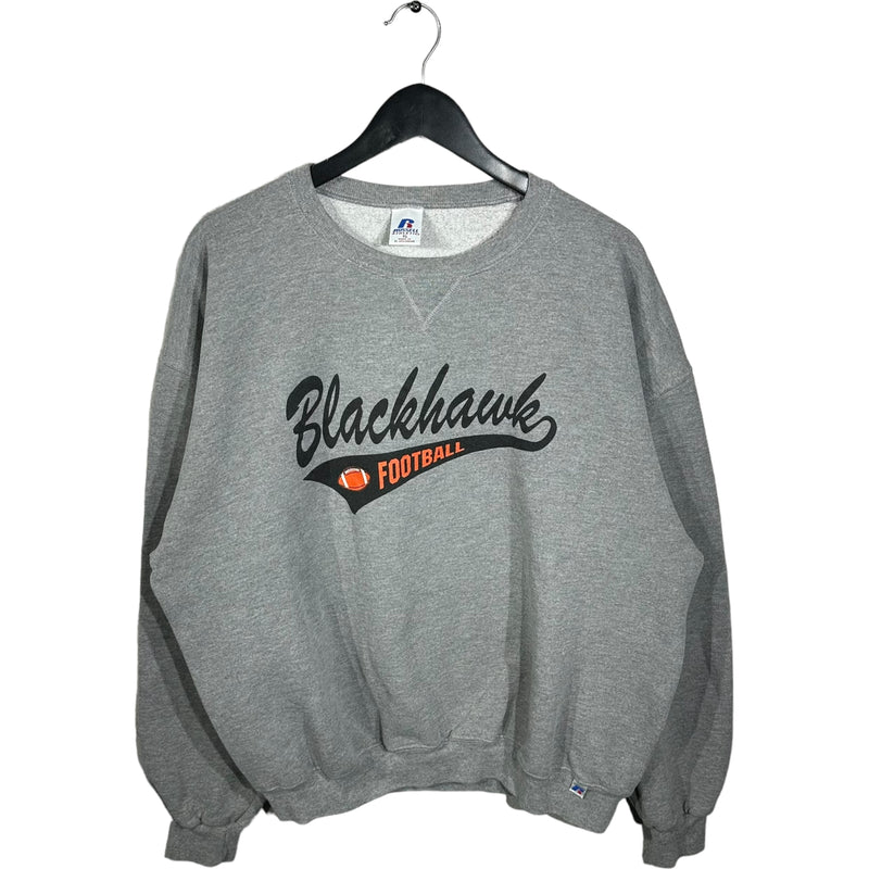 Vintage Blackhawks Football Russell Crewneck