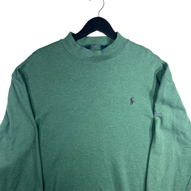 Polo Ralph Lauren Mock Neck Long Sleeve Tee