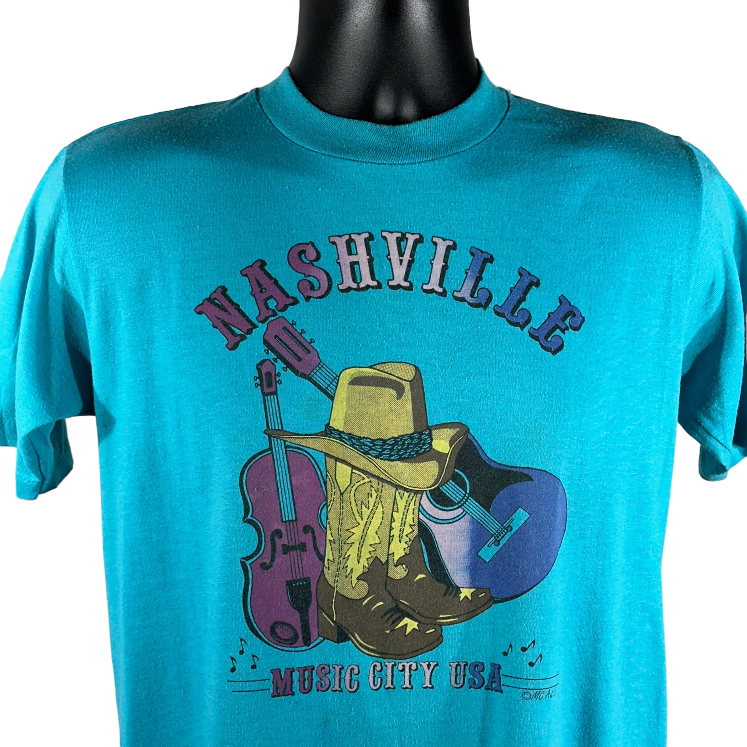 Vintage Nashville Music City USA Tee