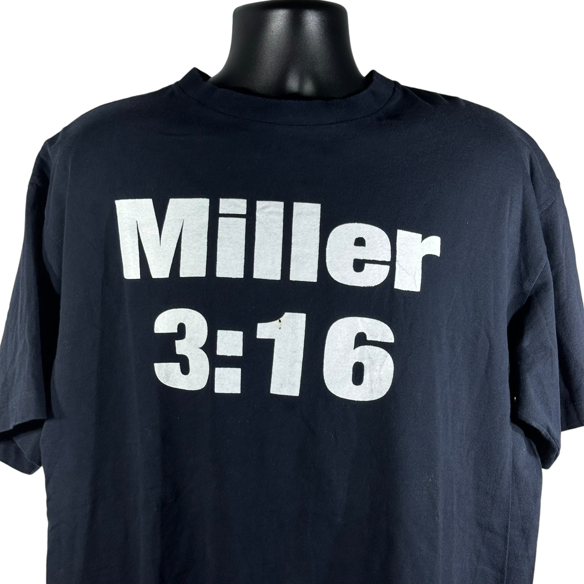 Vintage Miller 3:16 Tee