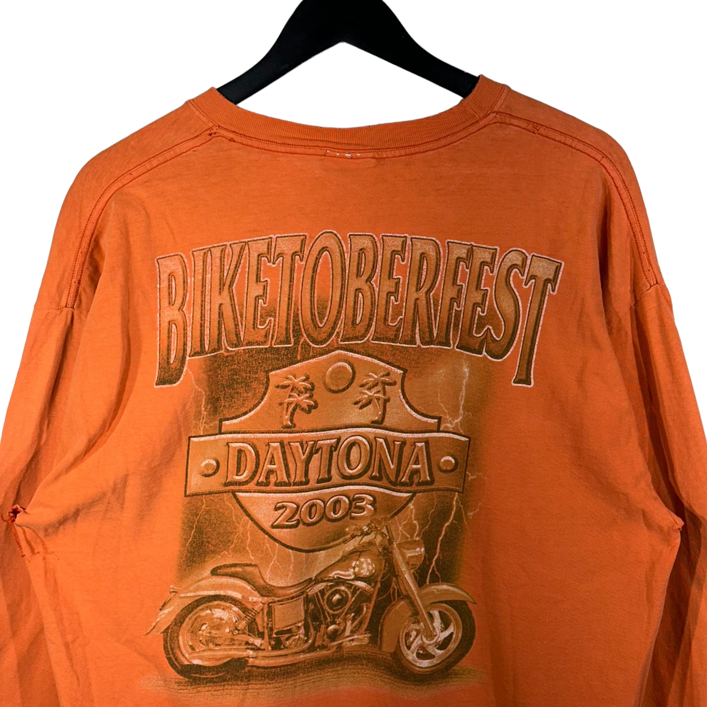 Vintage Biketober Fest Long Sleeve