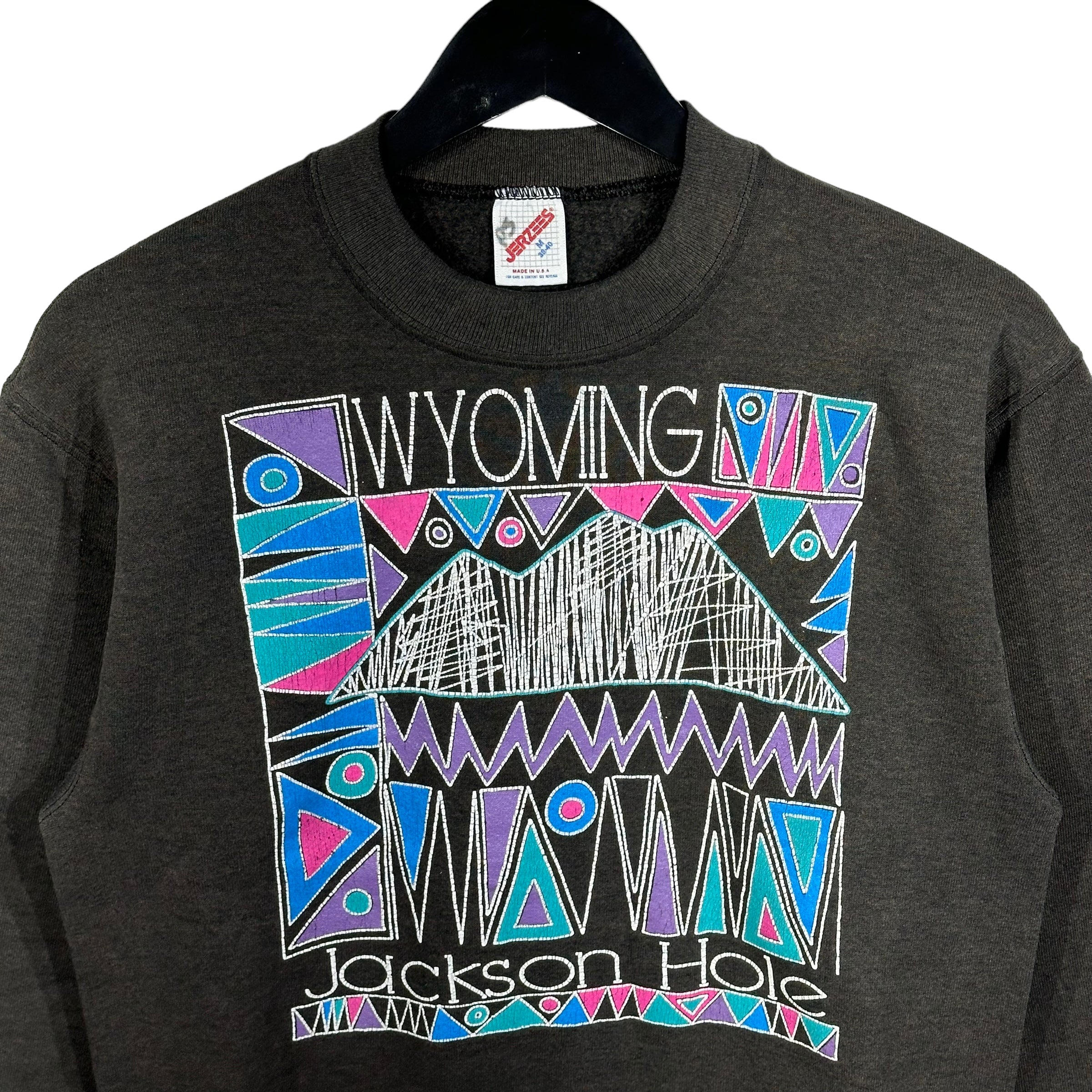 Vintage Wyoming Jackson Hole Crewneck