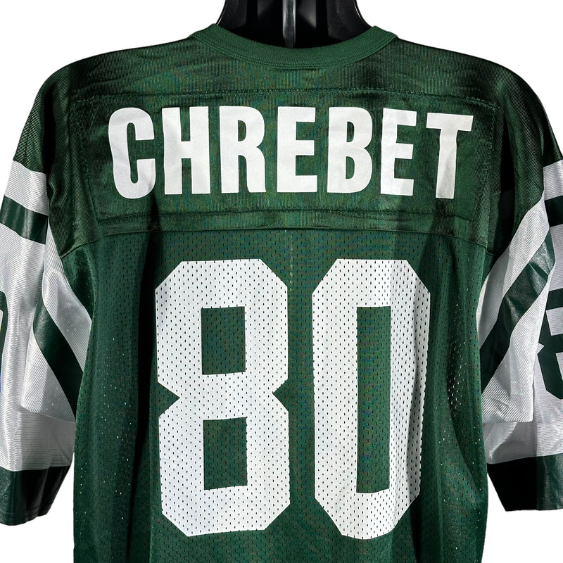 Vintage New York Jets #80 Wayne Chrebet Champion Jersey