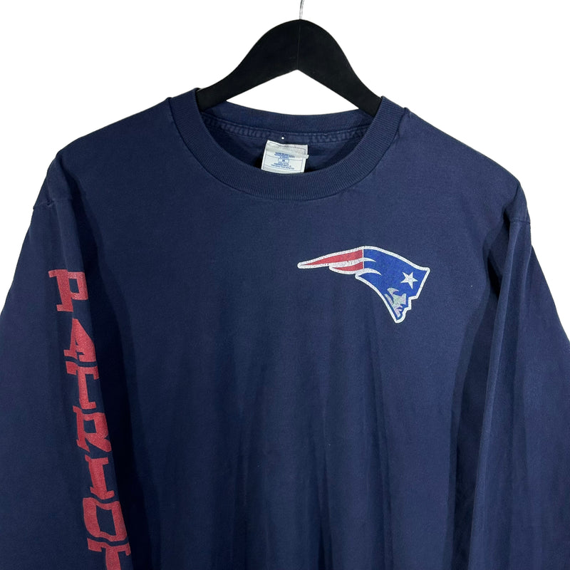 Vintage New England Patriots ProPlayer Long Sleeve Tee