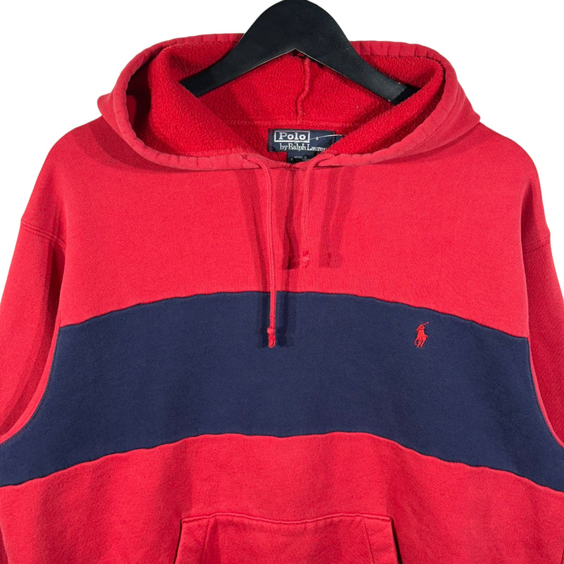 Vintage Polo Ralph Lauren Big Stripe Hoodie