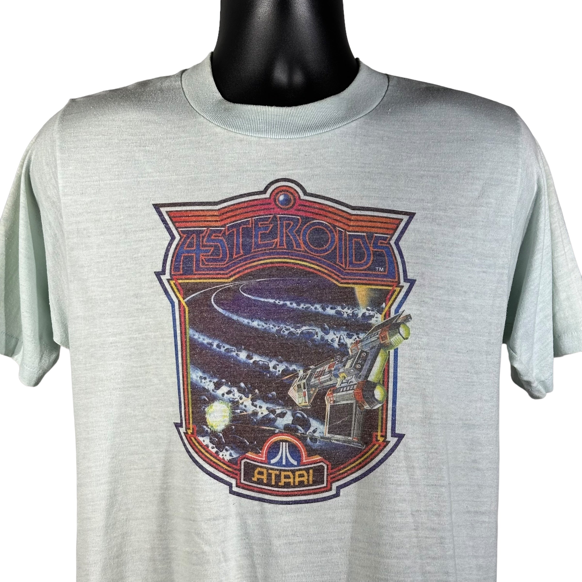 Vintage Asteroids Atari Video Game Tee 70s