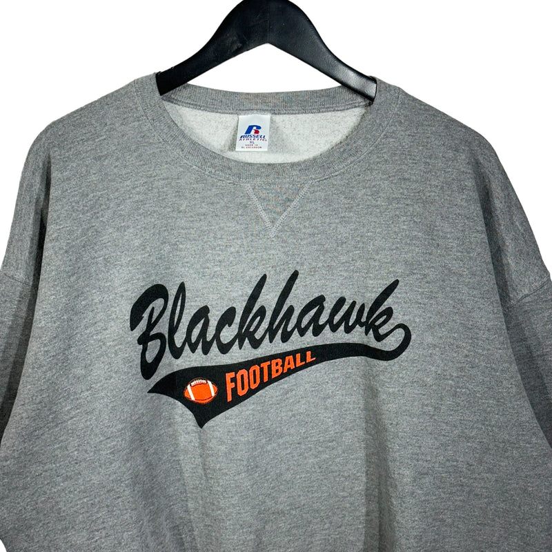 Vintage Blackhawks Football Russell Crewneck