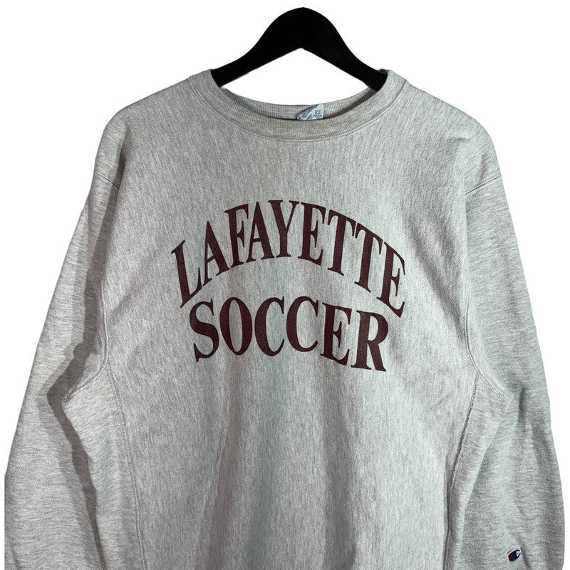 Vintage Champion Reverse Weave Lafayette Soccer College Crewneck