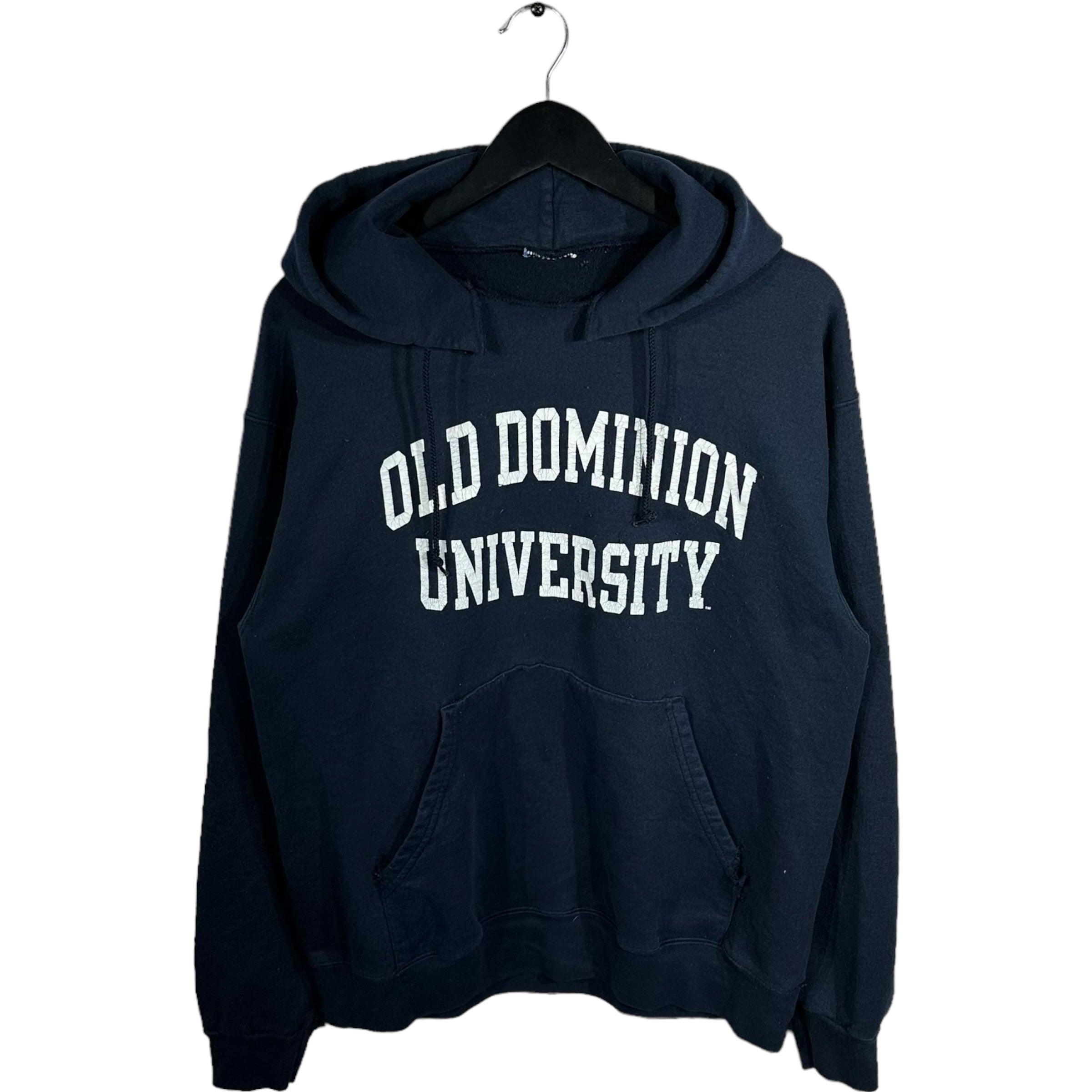 Vintage Old Dominion University Distressed Hoodie