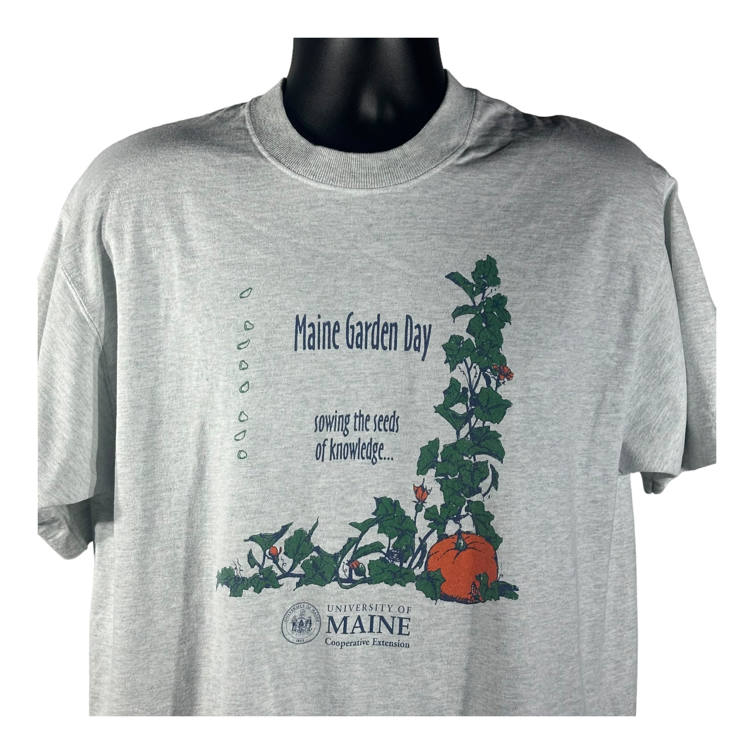 Vintage University Of Maine Garden Day Tee