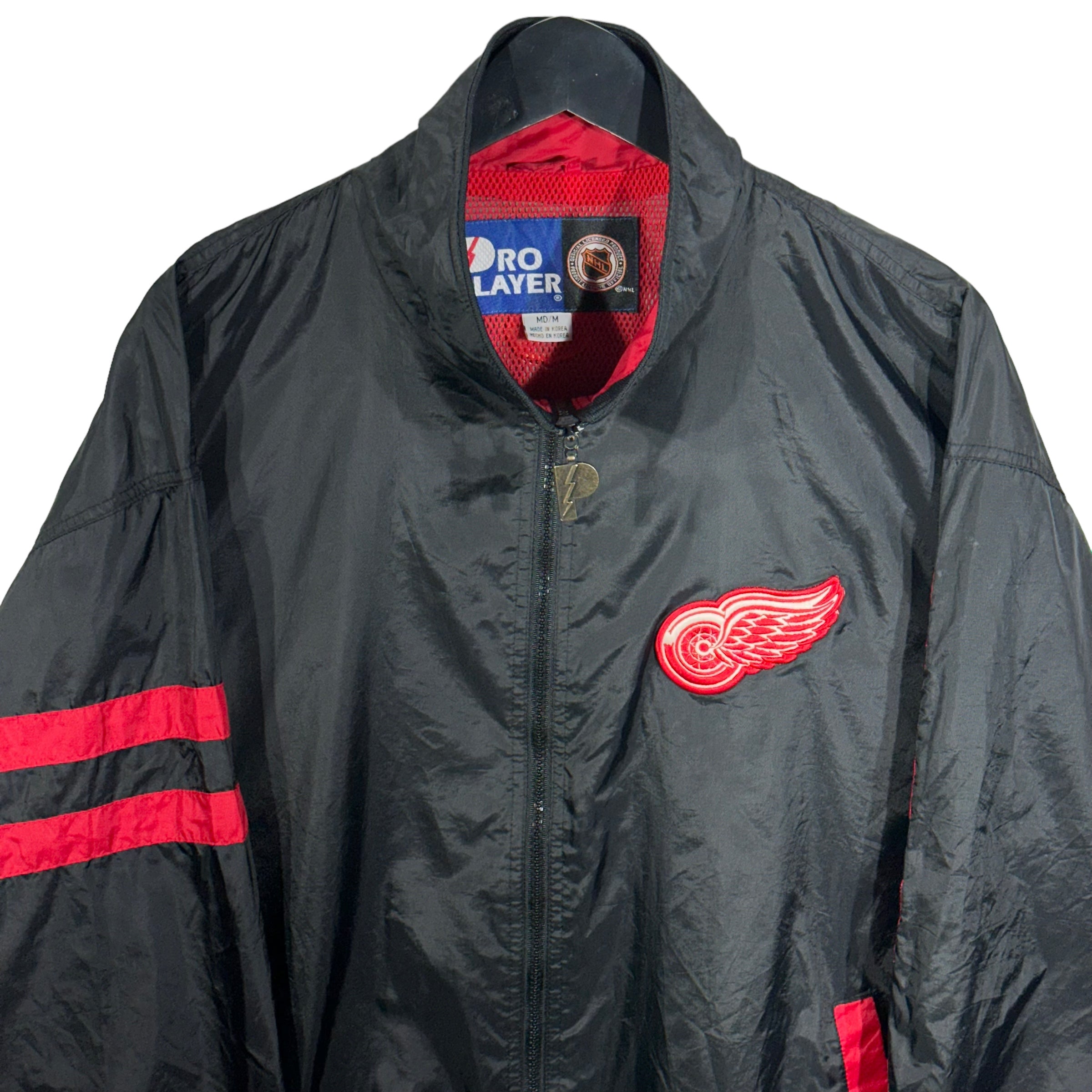 Vintage Detroit Red Wings Windbreaker