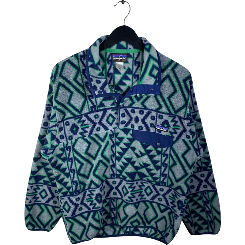 Vintage Patagonia Geometric Pattern Fleece