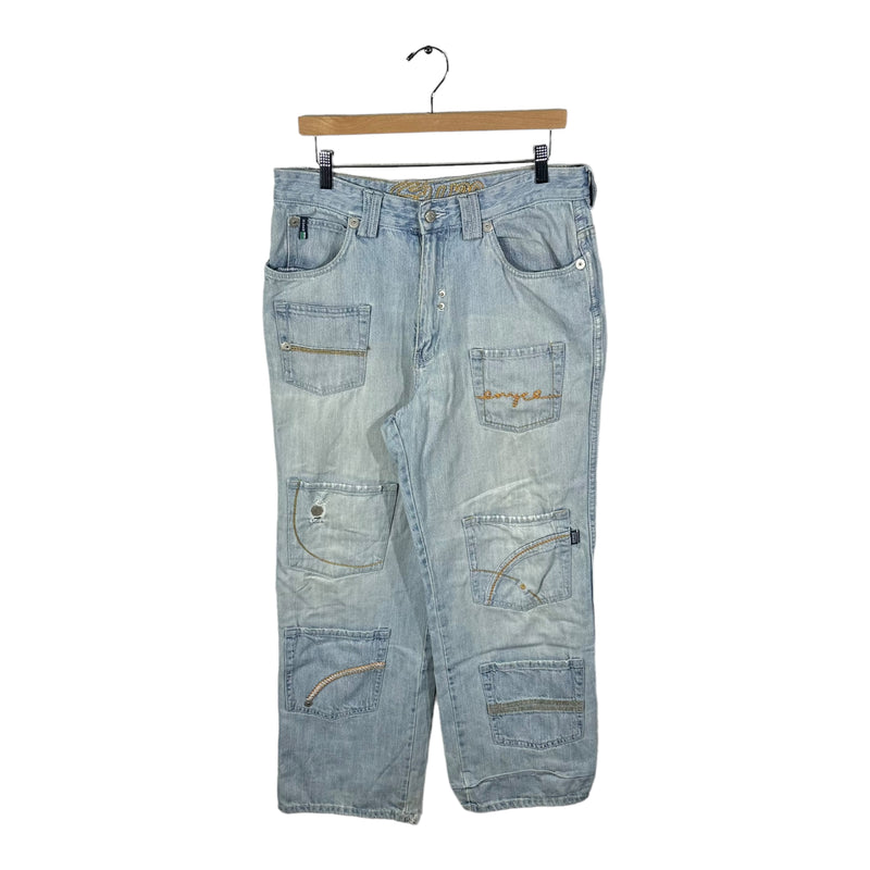 Vintage Enyce Pocket Patch Denim Pants