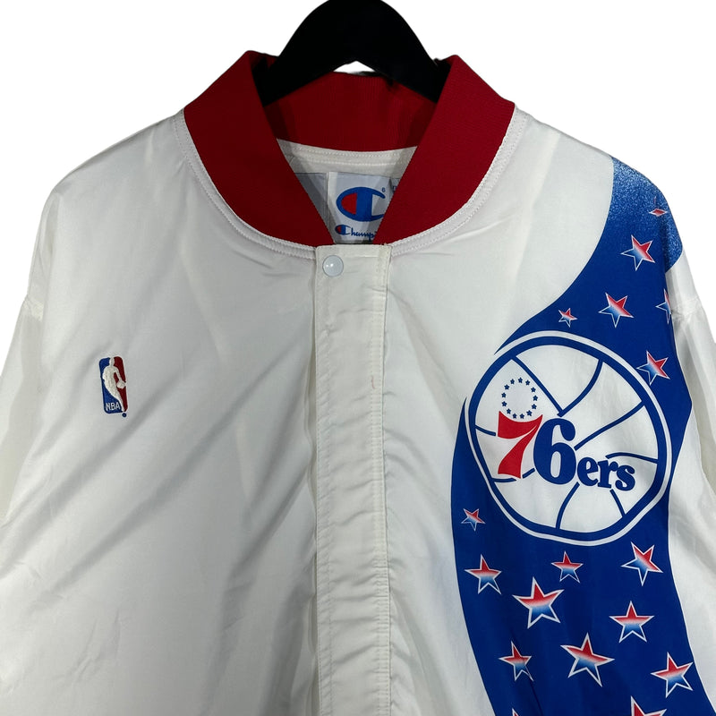 Vintage Champion Philadelphia 76ers Jacket