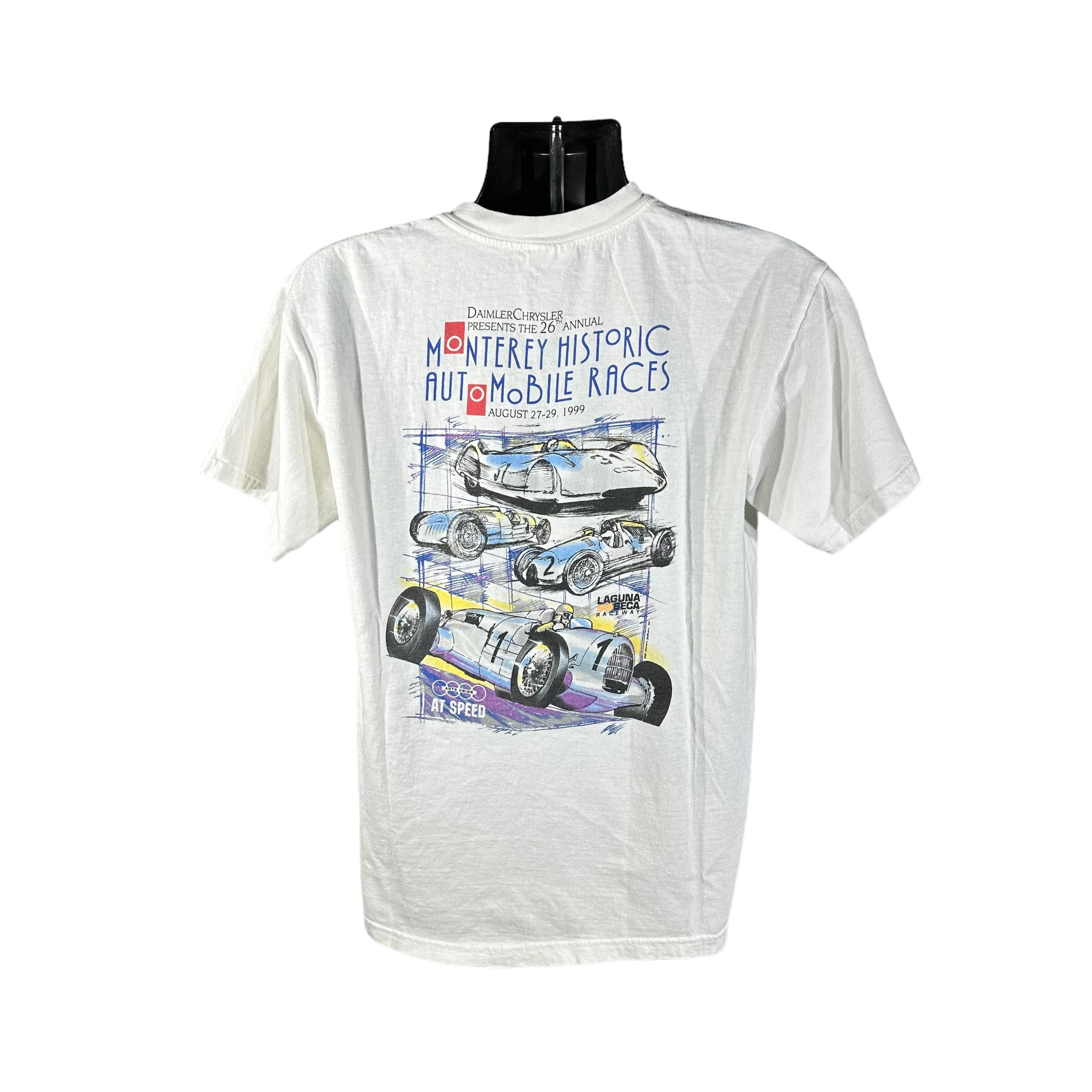 Vintage Monterey Historic Automobile Races Tee 1999