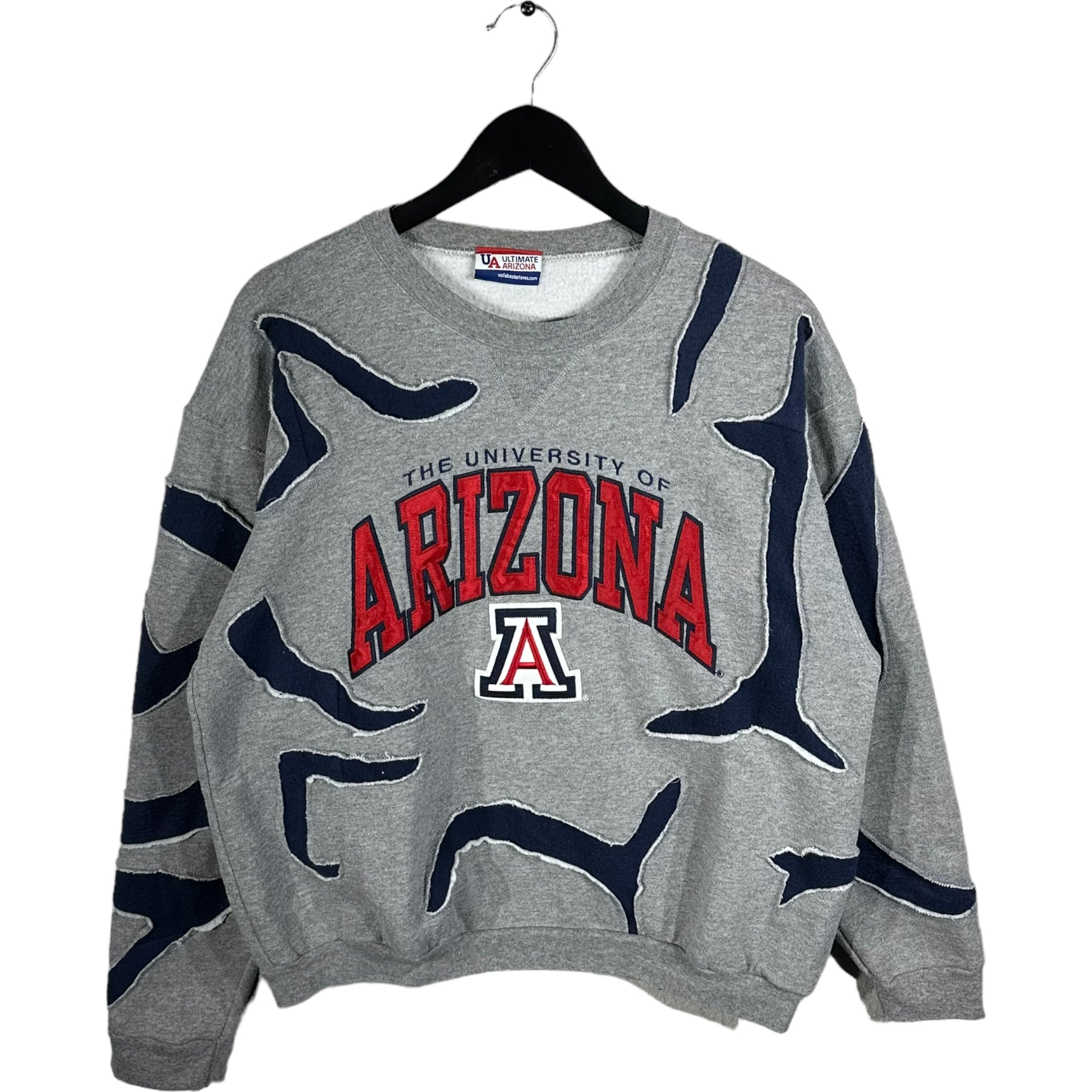 Vintage The University Of Arizona Cut & Sew Crewneck