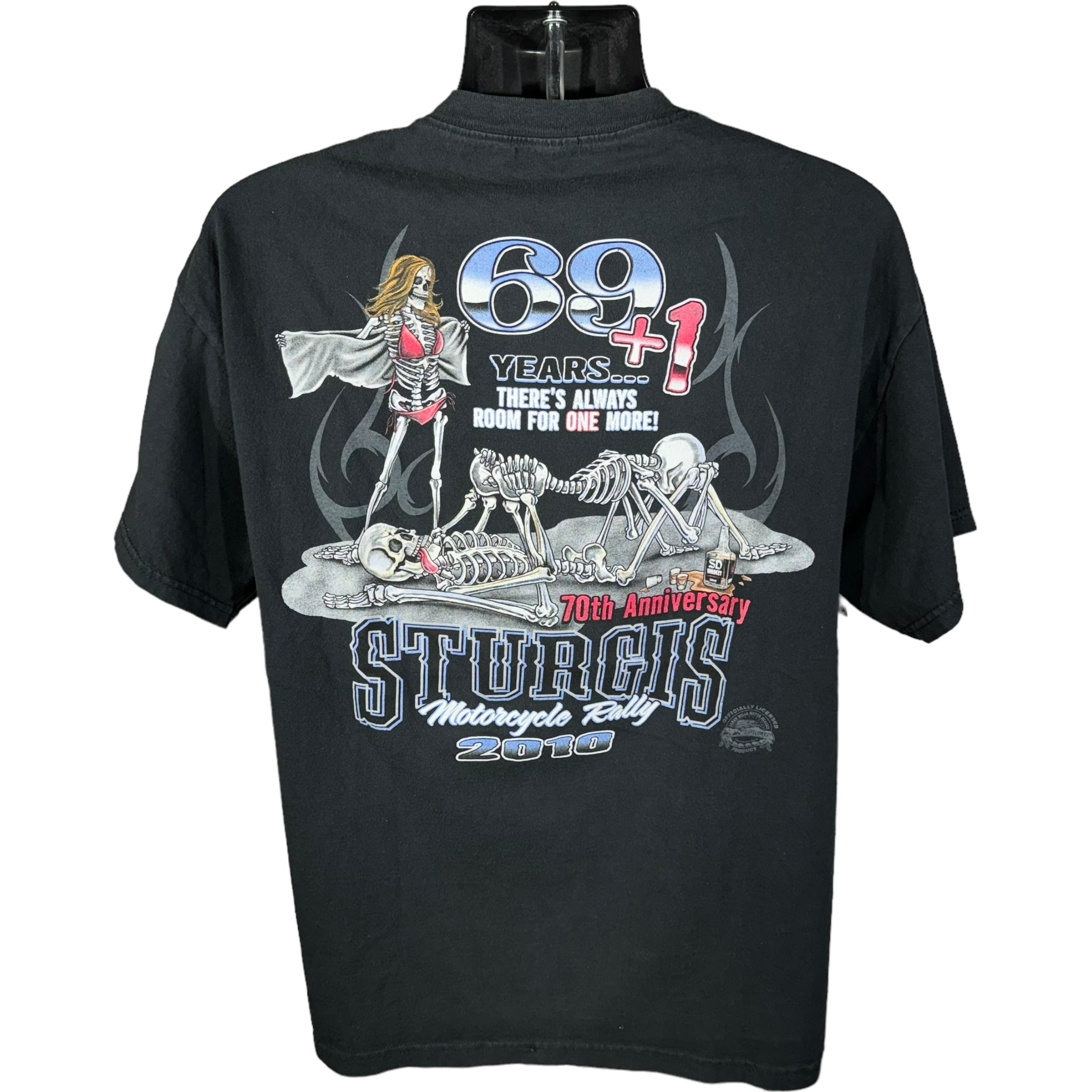 Sturgis 70th Anniversary Motorcycle Rally Mullet Tee