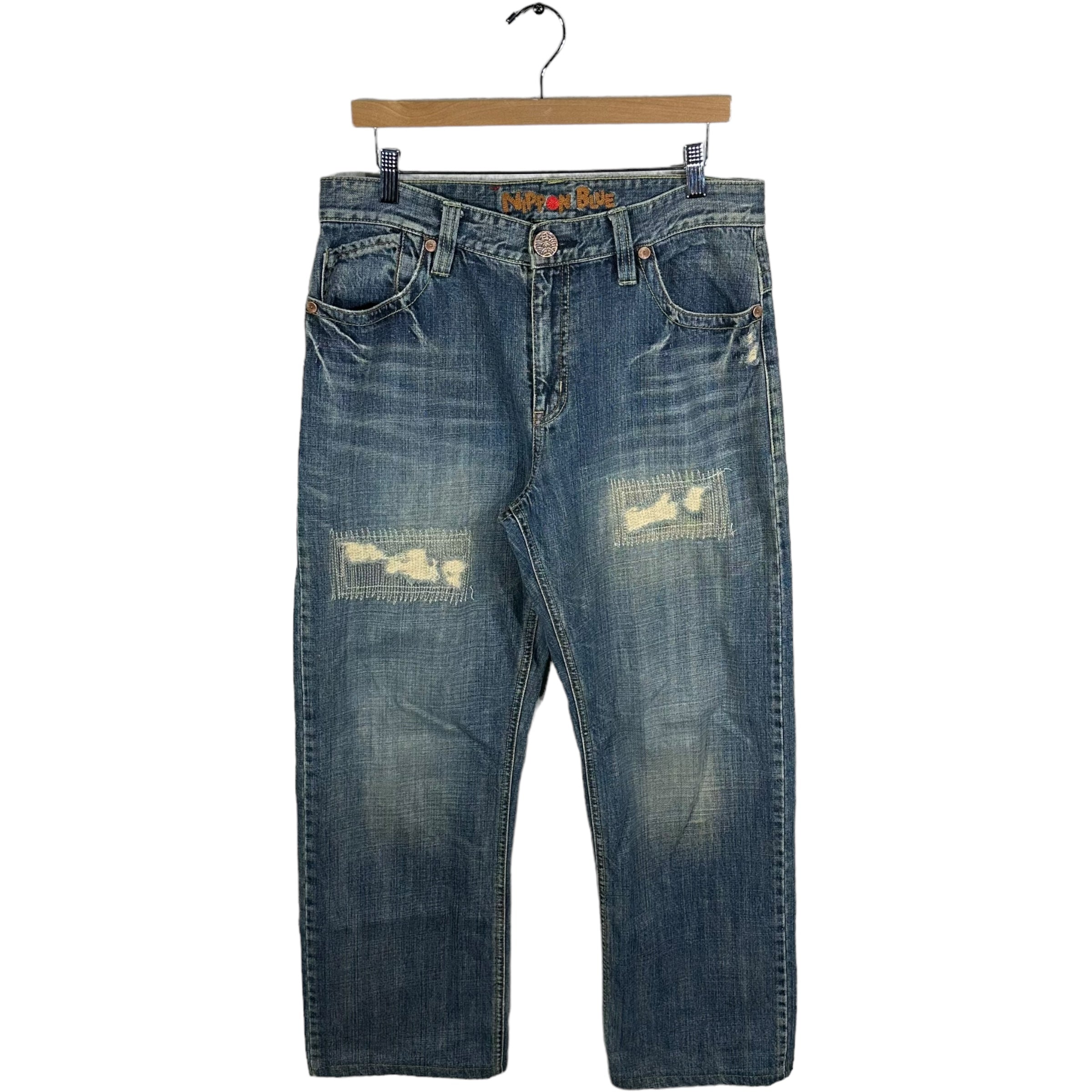 【2024年】高評価レビューアイテム特集 Nippon Vintage Blue Pants Denim パンツ