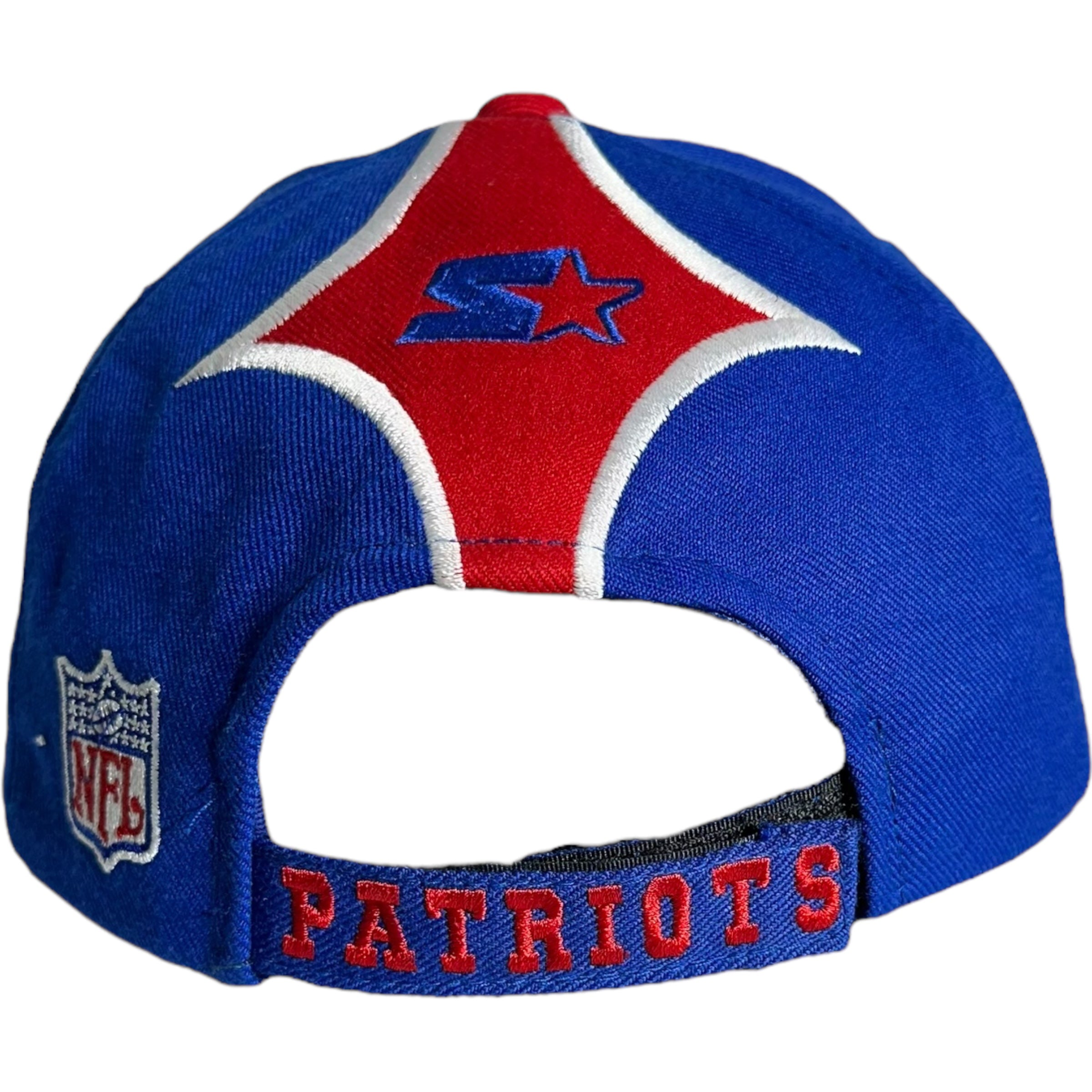 Vintage New England Patriots Velcro Strap Hat