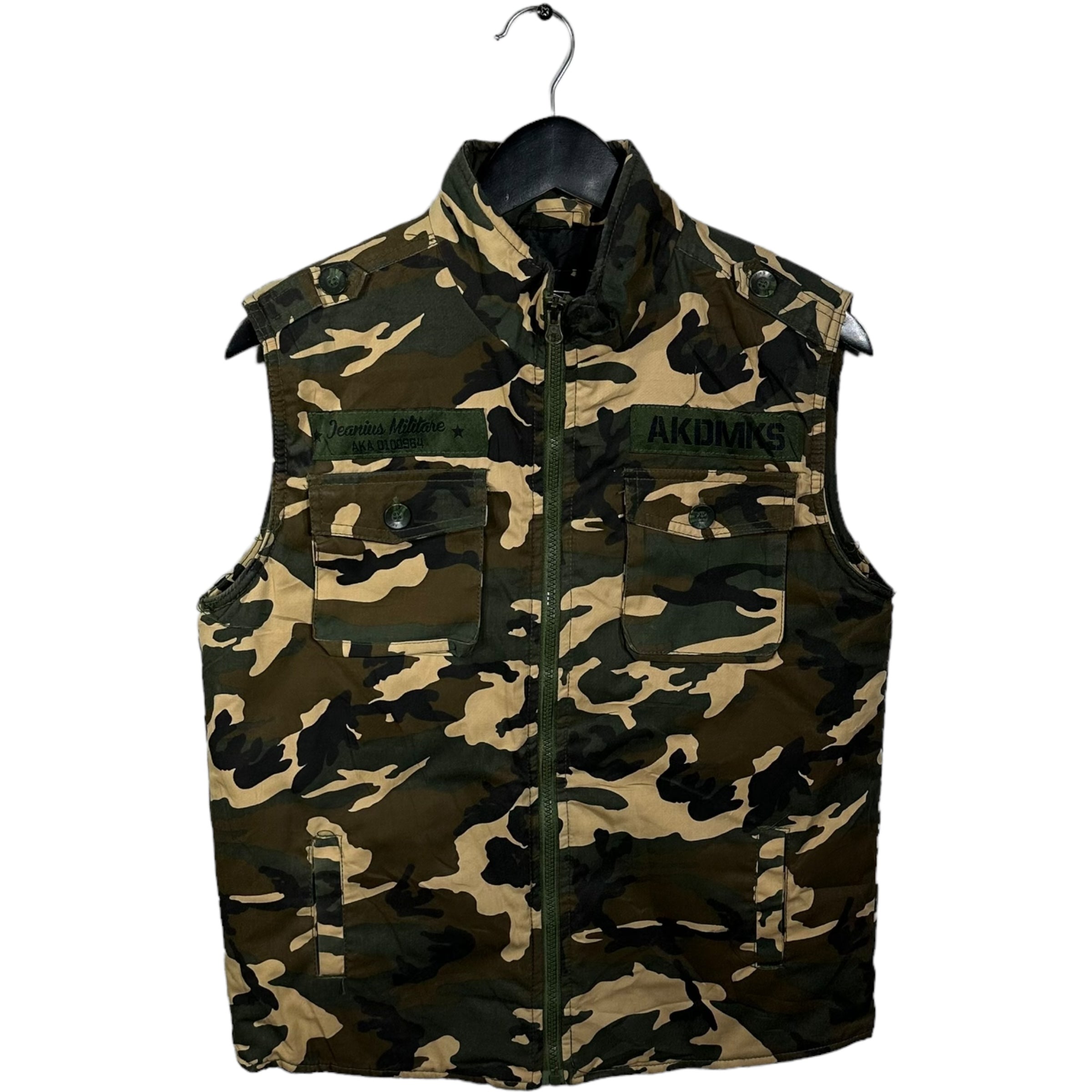 Vintage Akademics Camo Vest