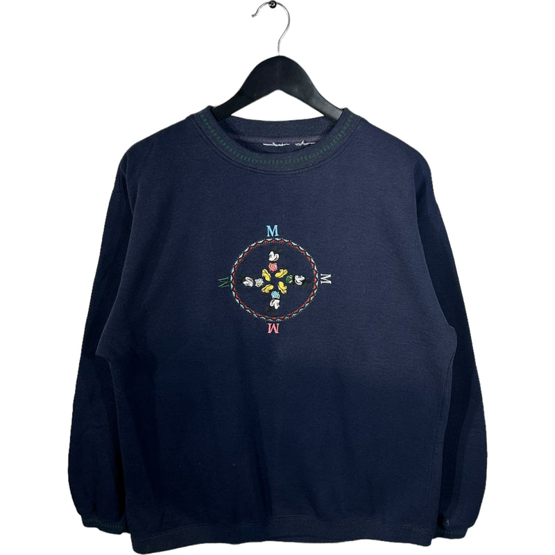 Vintage Mickey Mouse Compass Crewneck