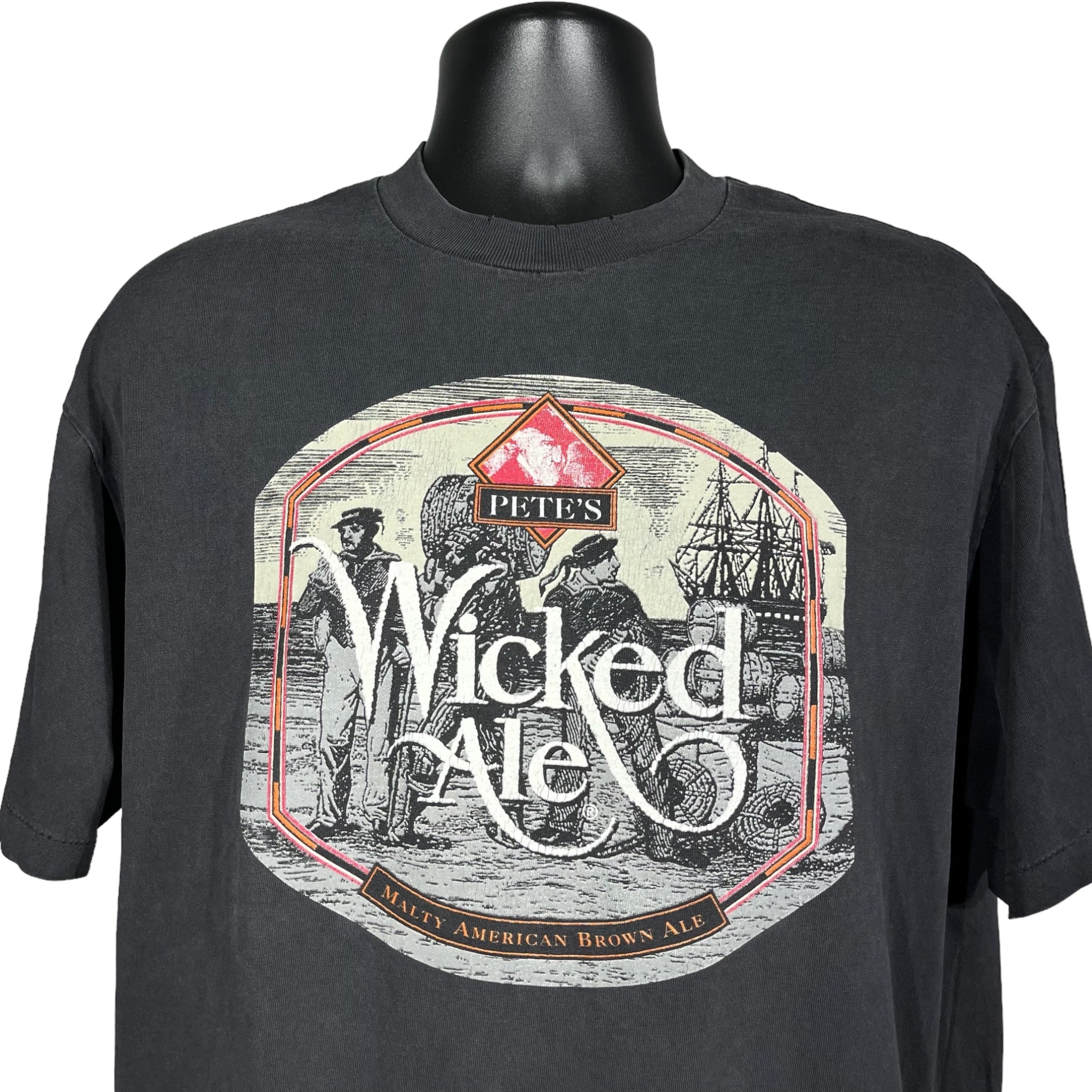 Vintage Wicked Ale Beer Tee