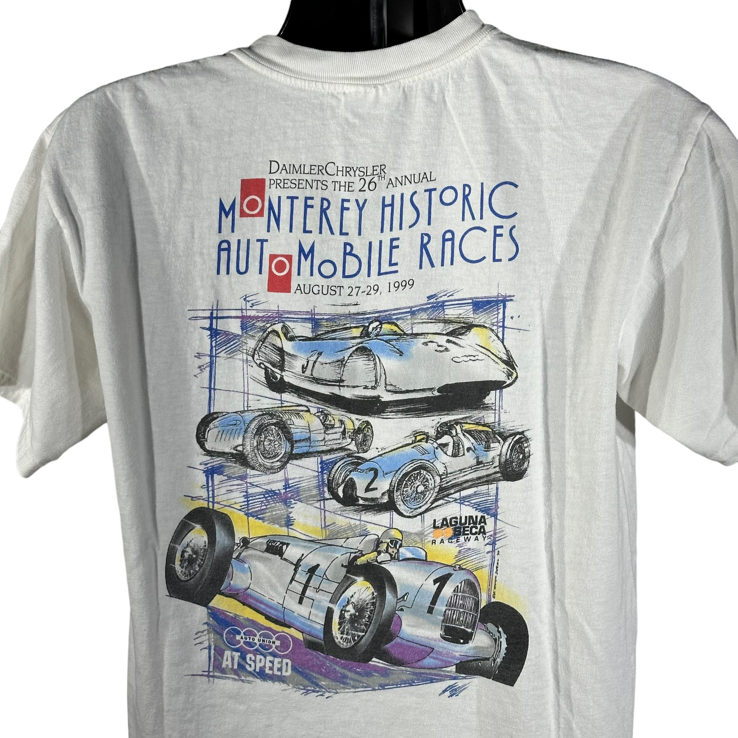 Vintage Monterey Historic Automobile Races Tee 1999