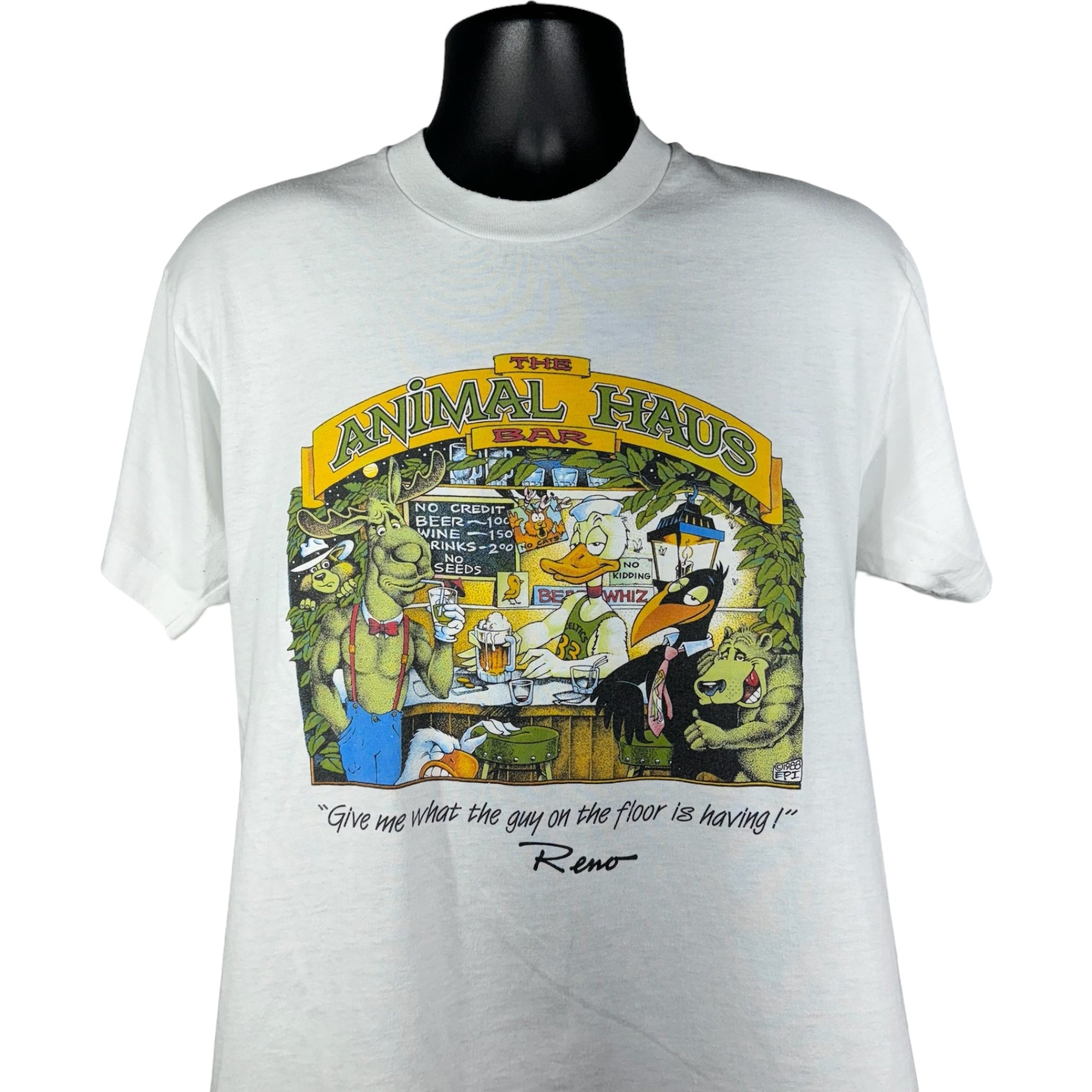 Vintage The Animals Haus Bar Tee