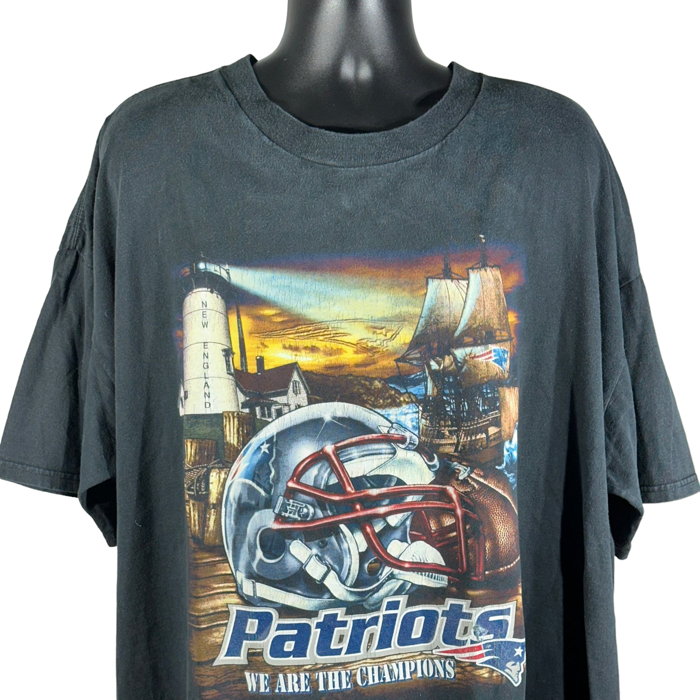 Vintage New England Patriots "We Are The Champions" Tee