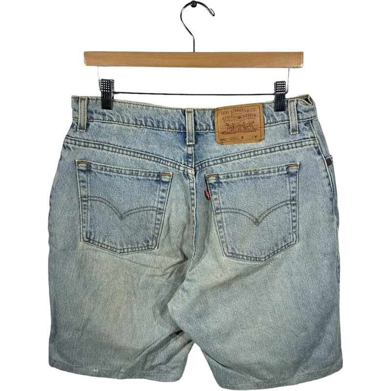 Vintage Levis 551 Denim Shorts