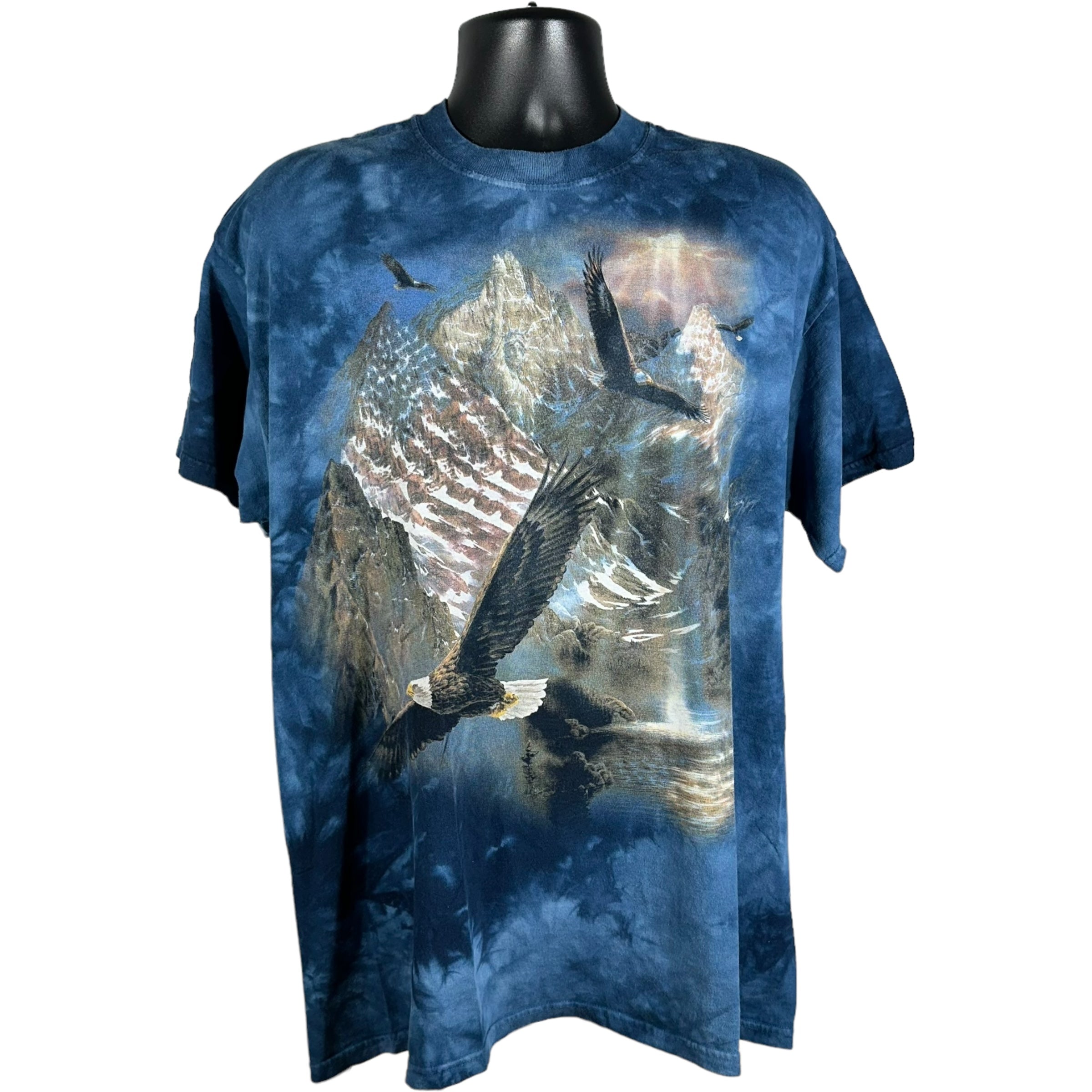 Vintage Bald Eagles Tye Dye Tee