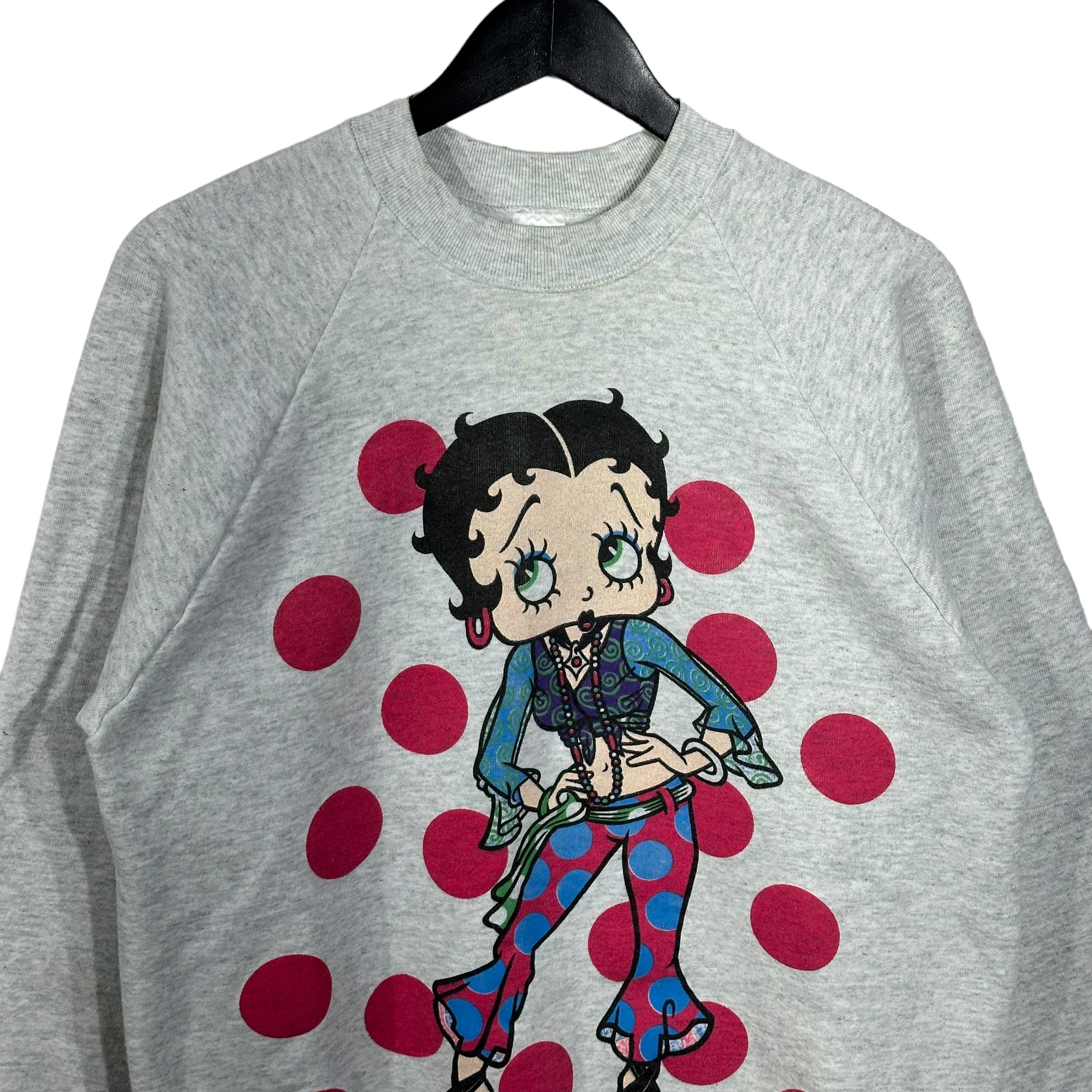 Vintage Betty Boop Polka Dot Crewneck