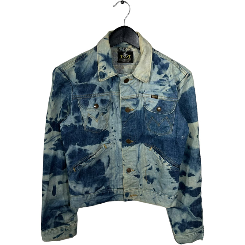 Vintage Maverick Bleach Wash Denim Jacket