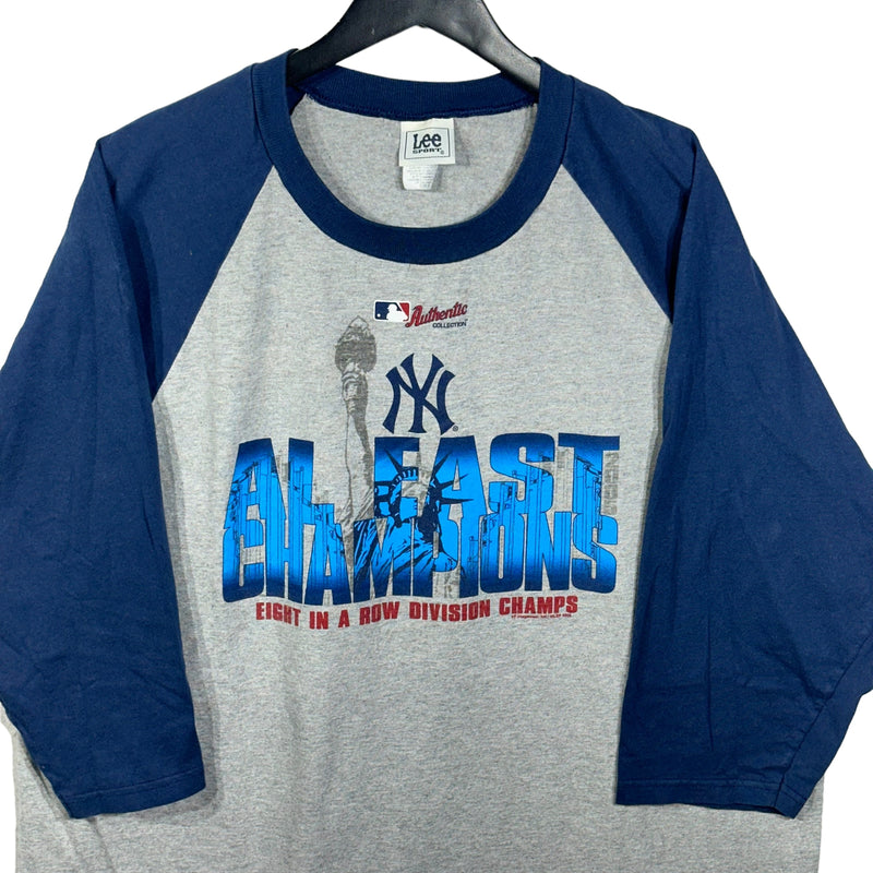 New York Yankees AL East Champions 3/4 Sleeve Tee