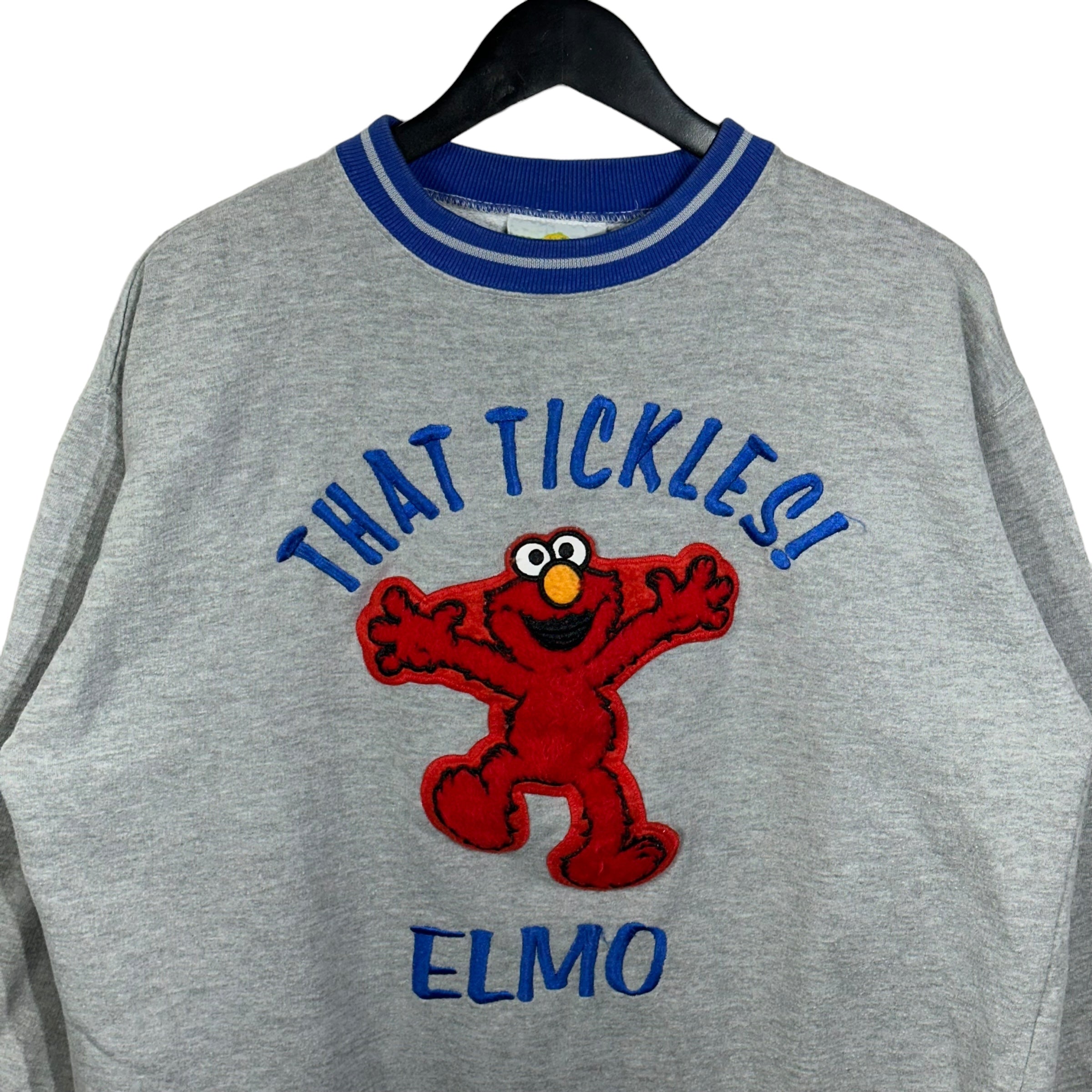 Vintage "That Tickles Elmo" Crewneck