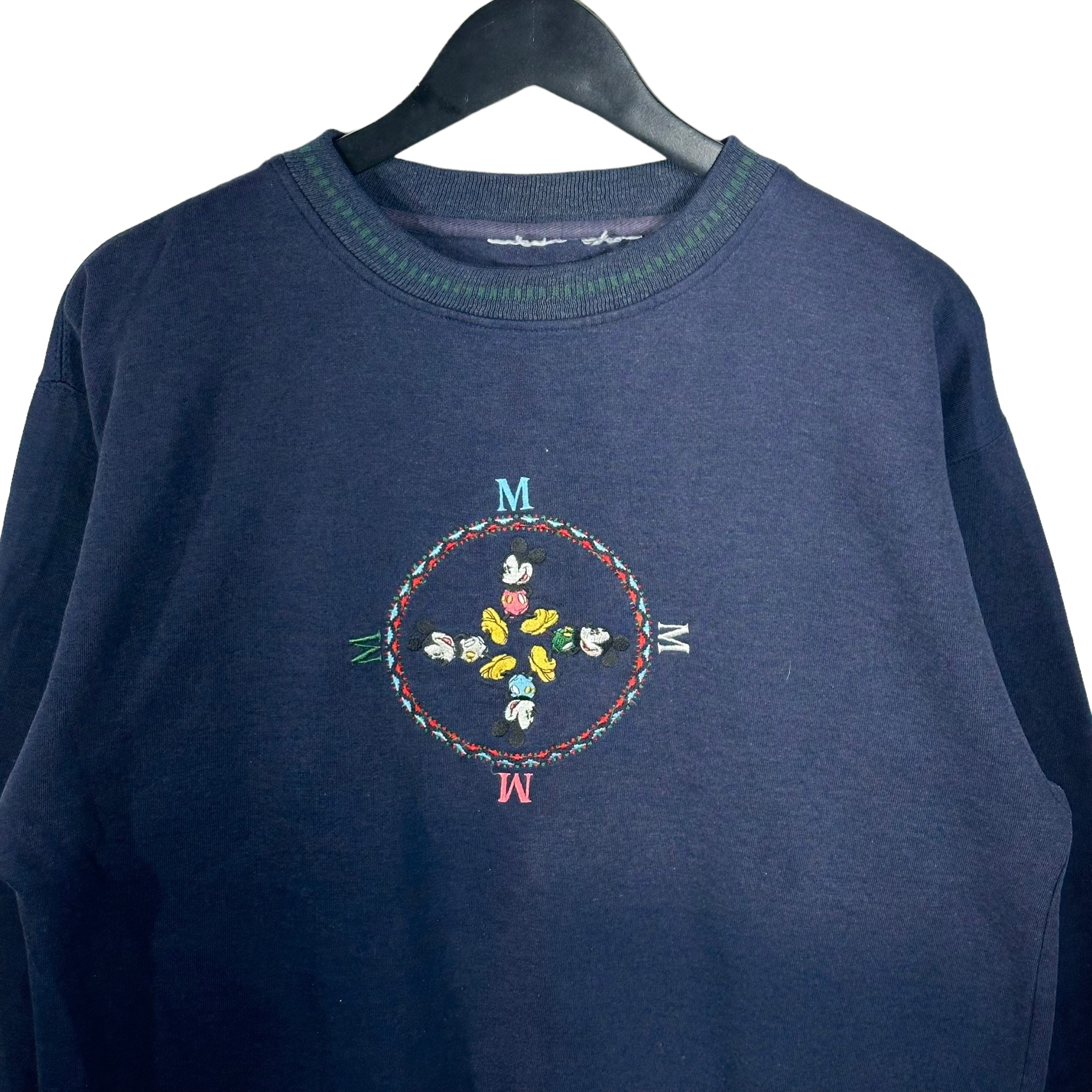 Vintage Mickey Mouse Compass Crewneck