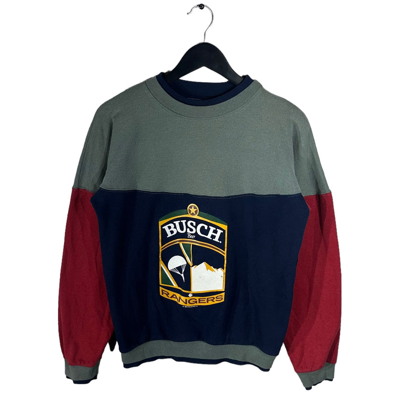 Vintage Busch Beer Rangers Crewneck 1988