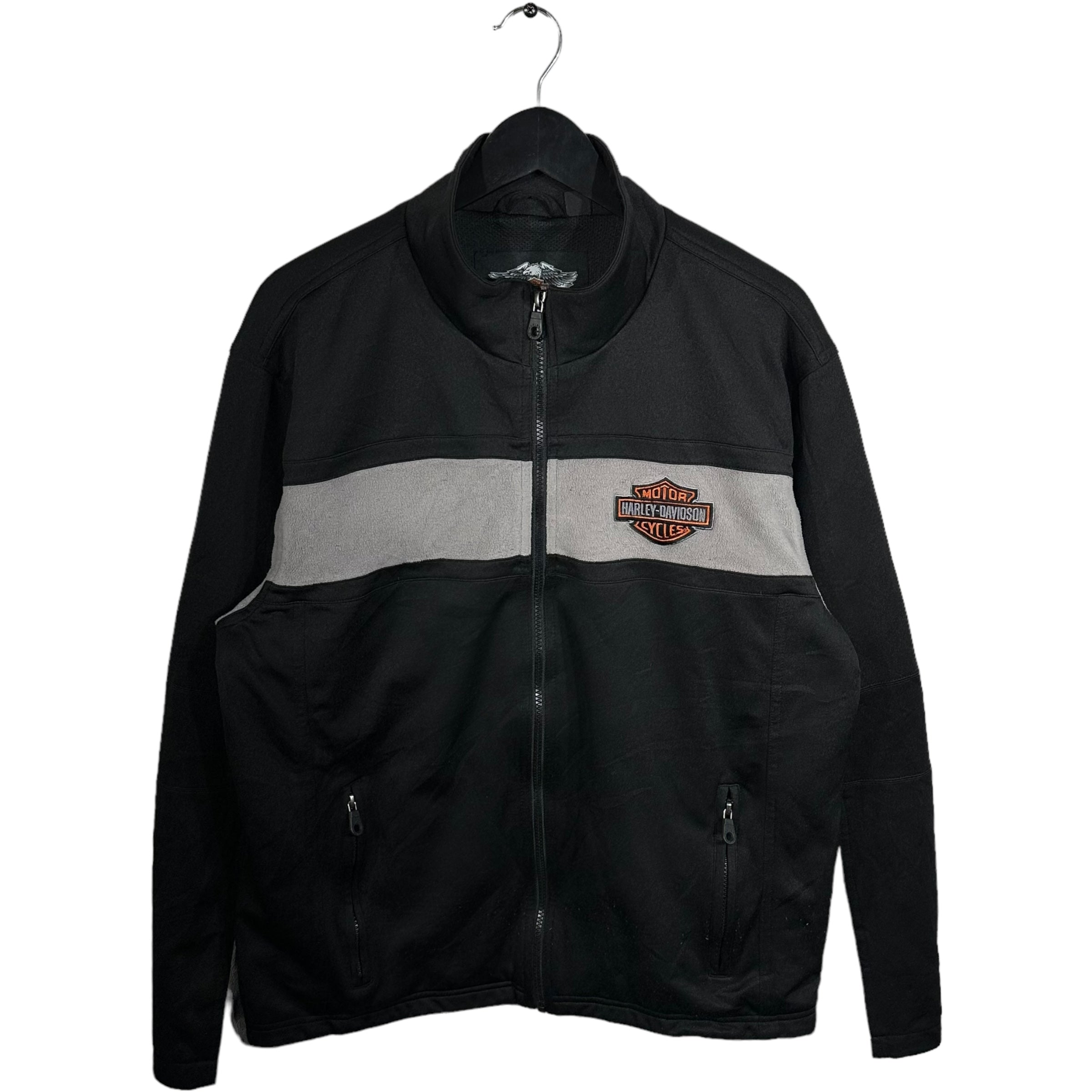 Vintage Harley Davidson Track Jacket