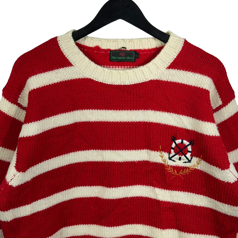 Vintage Abercrombie & Fitch Stripe Knit Sweater