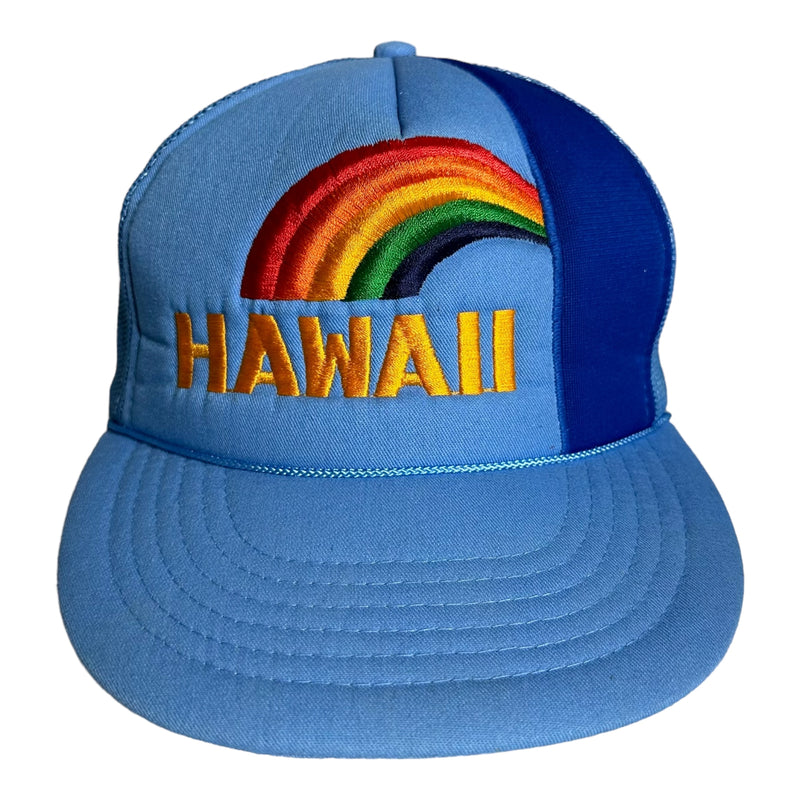 Vintage Hawaii Rope Laced Snapback Trucker Hat