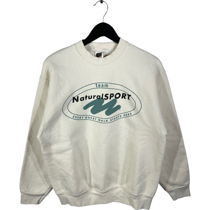 Vintage Team Natural Sport Crewneck