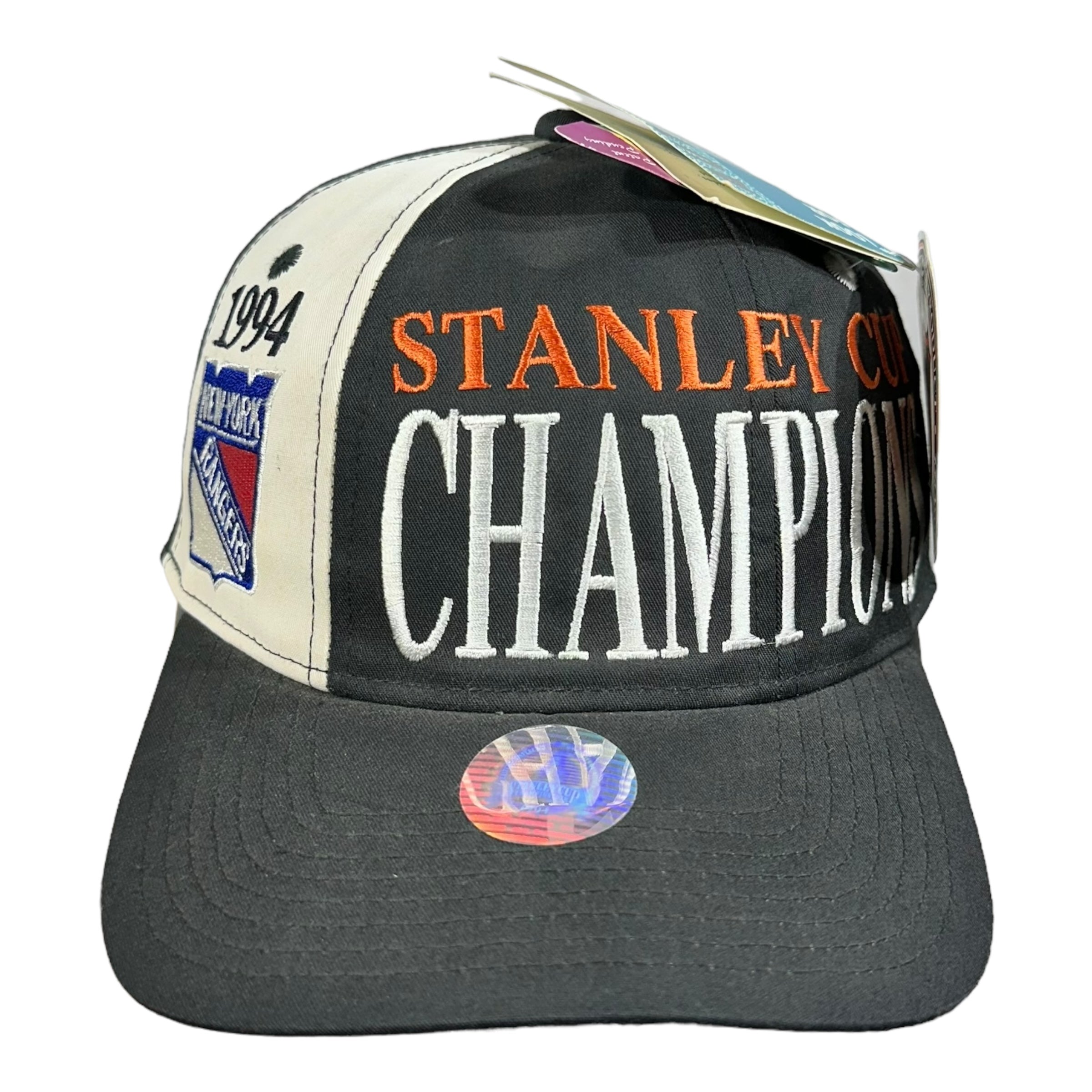 Vintage NWT New York Rangers Stanley Cup Champions Snapback Hat 1994