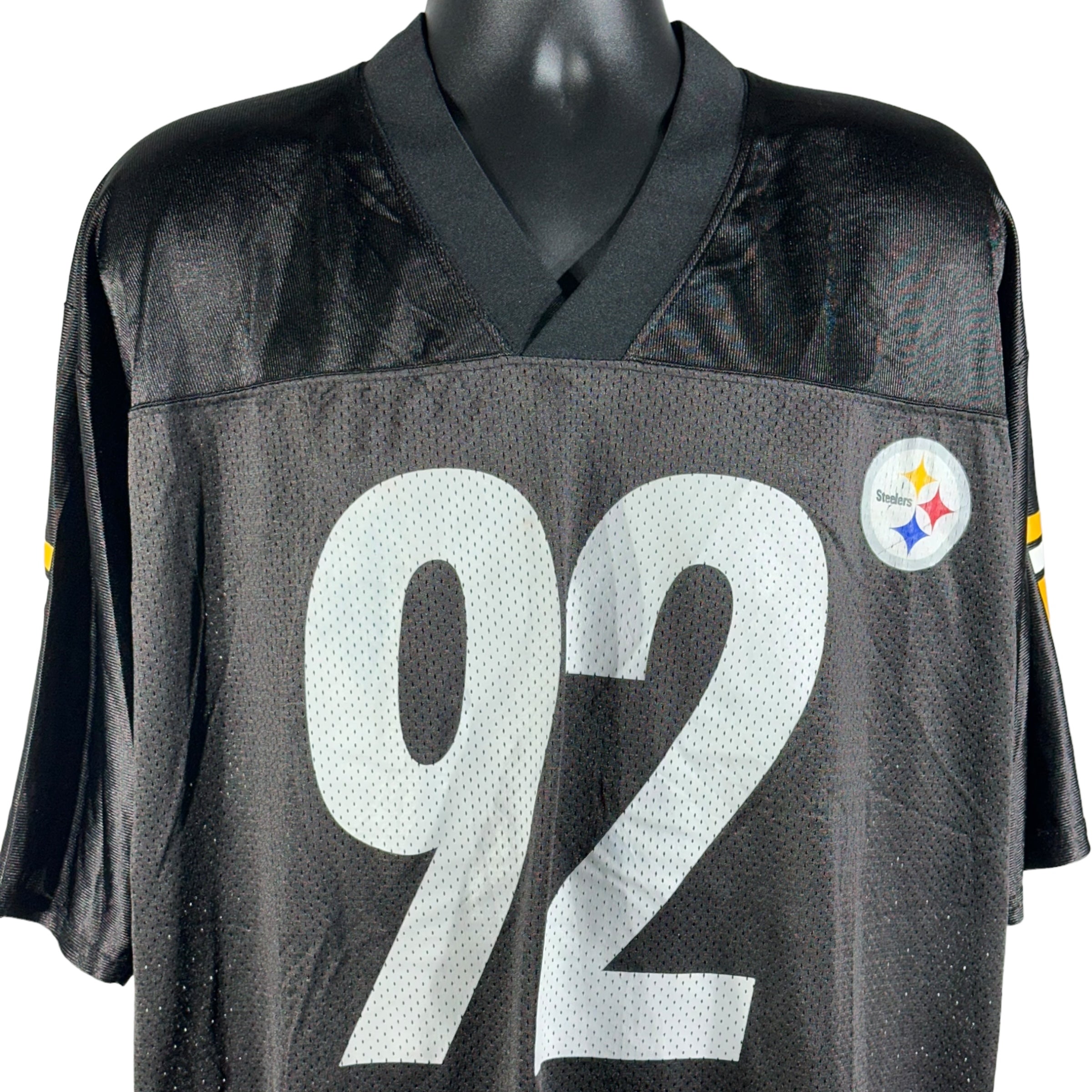 Vintage Pittsburg Steelers #92 James Harrison Jersey