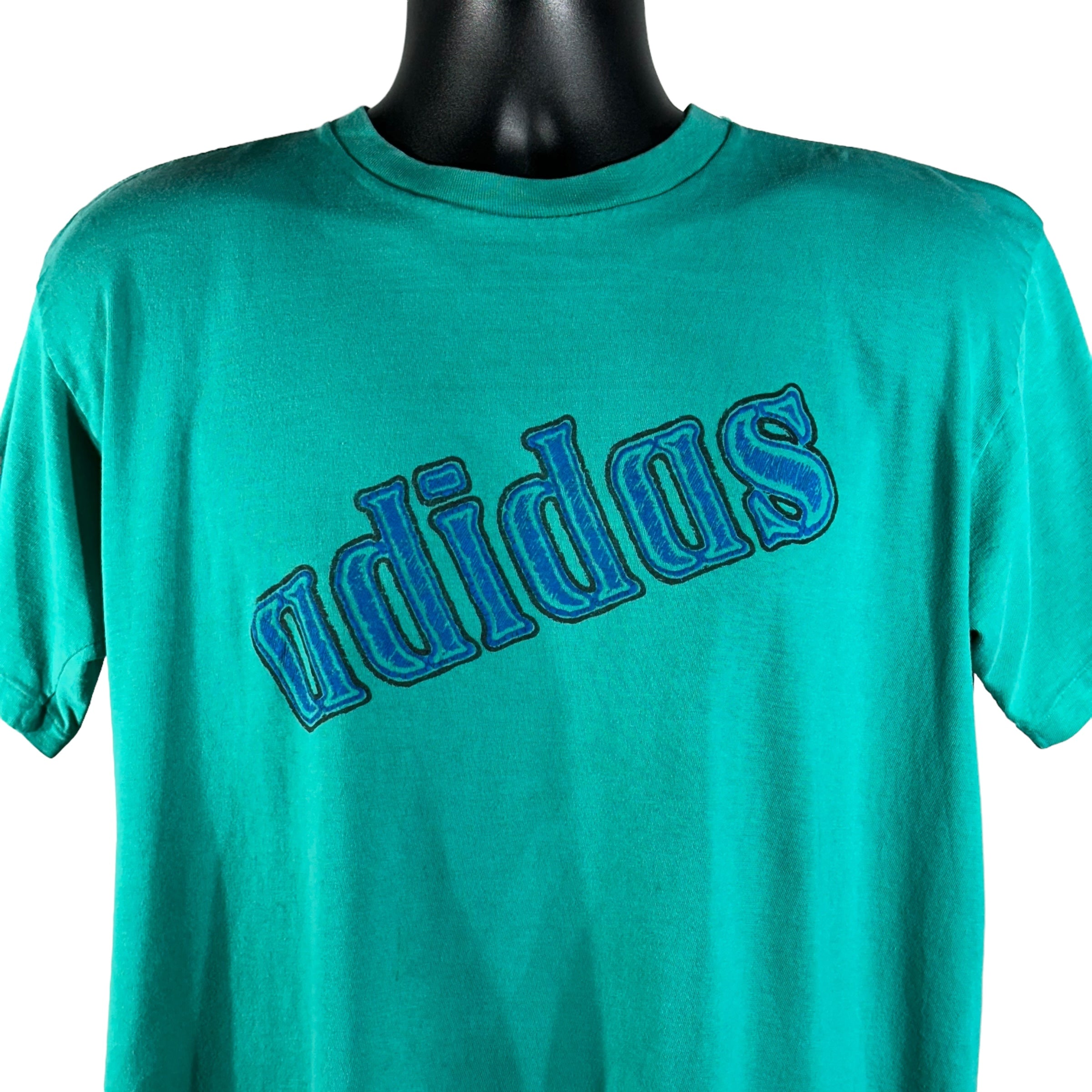 Vintage Adidas 3D Print Tee