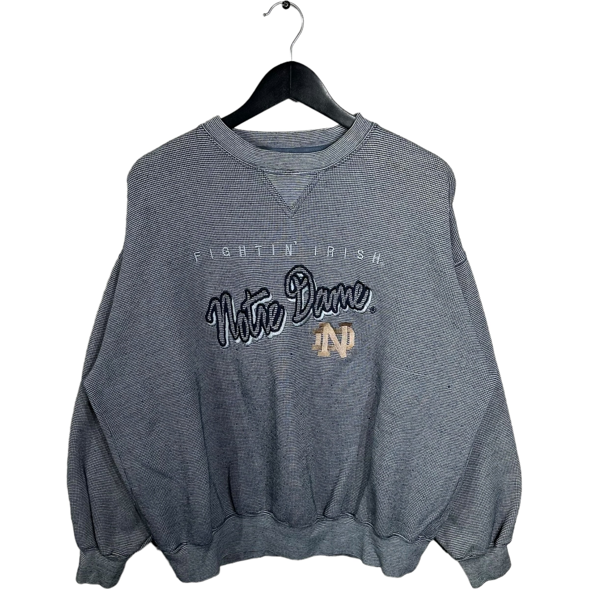 Vintage Fighting Irish Norte Dame Crewneck