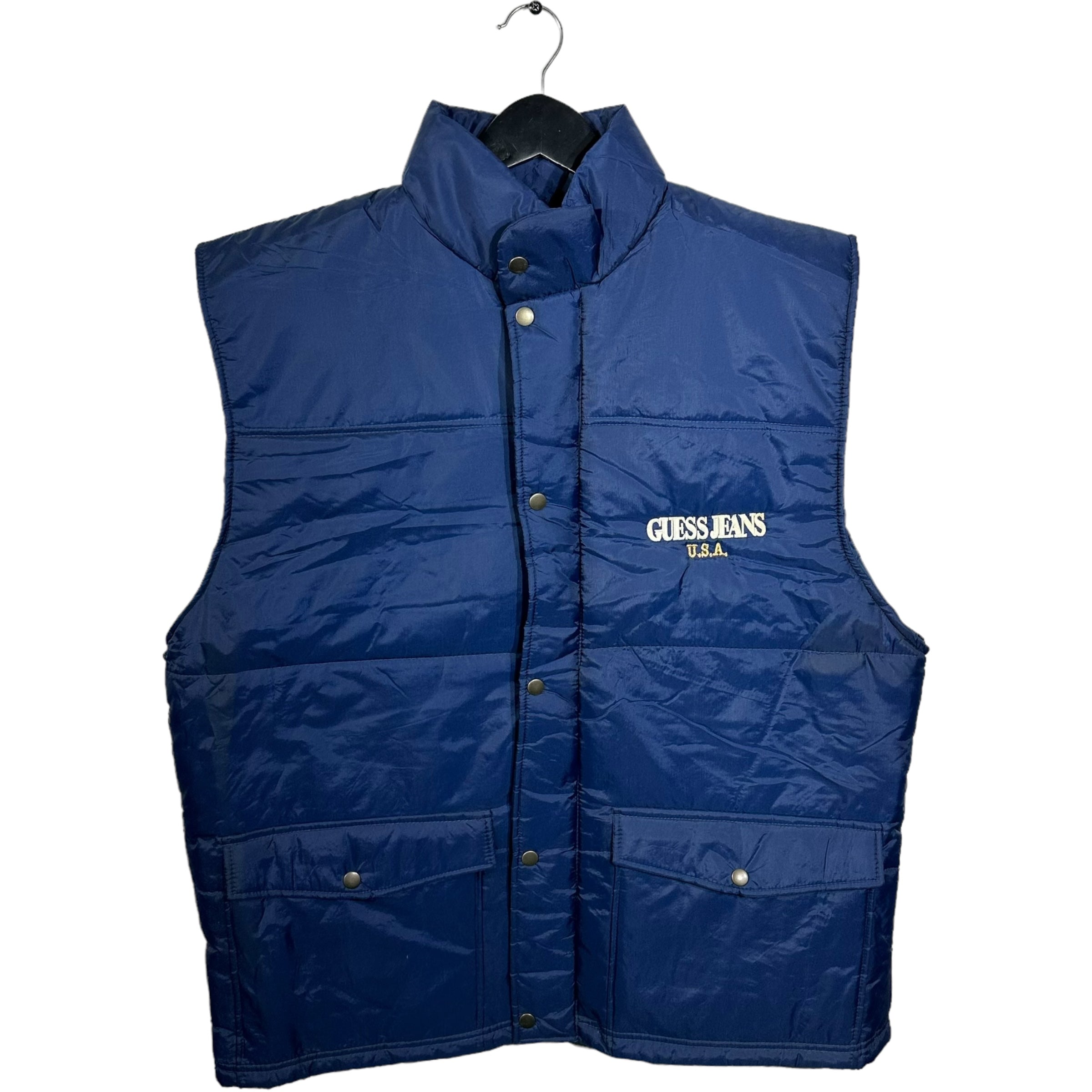 Vintage Guess Jeans Puffer Vest