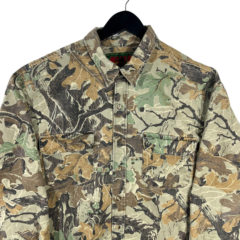 Vintage Realtree Camo Button Up